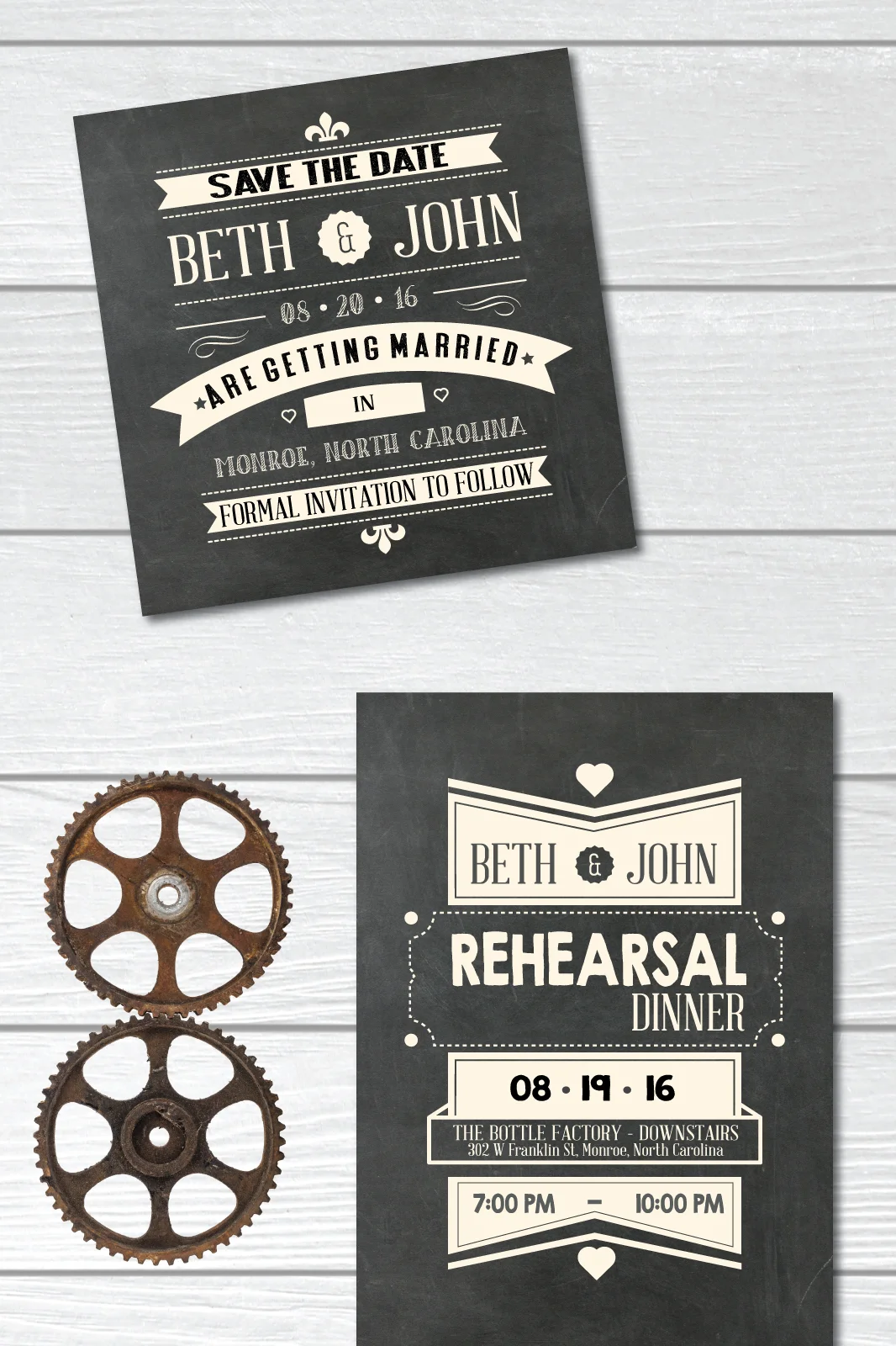 Designed by The Bride List vendor Laurie Louis