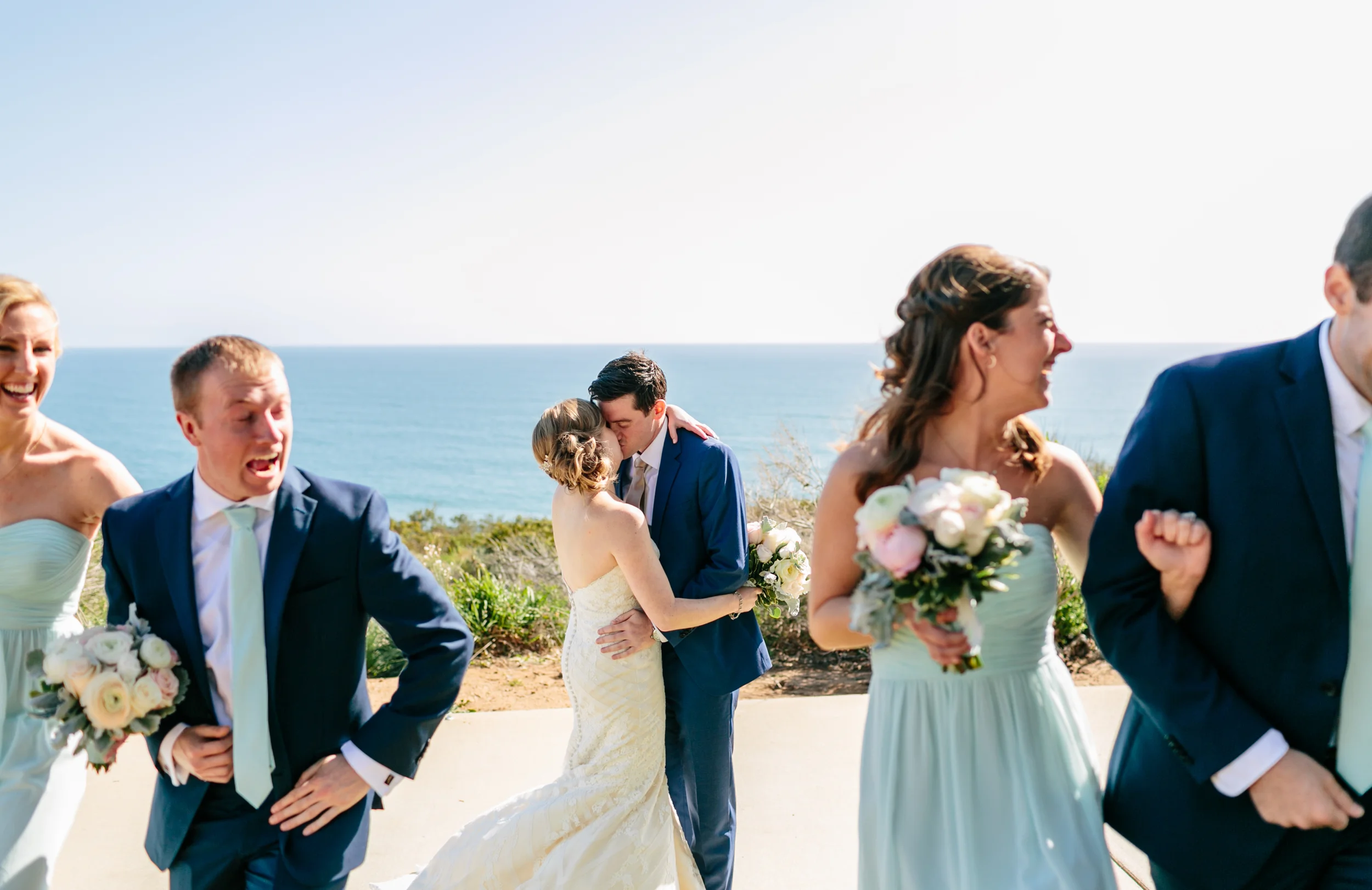 southern california beach wedding malibu west beach club wedding