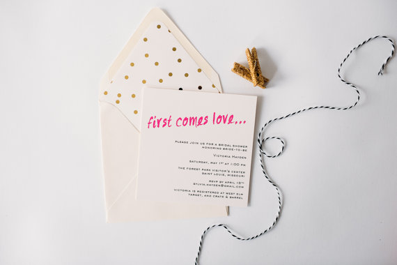 Bridal Shower Invitation