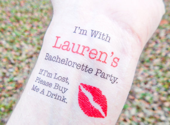 Bachelorette Party Tattoos