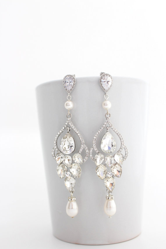 Bridal Chandelier Earrings