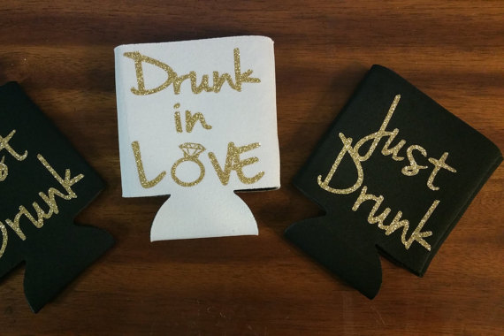 Drink In Love Beer Koozie