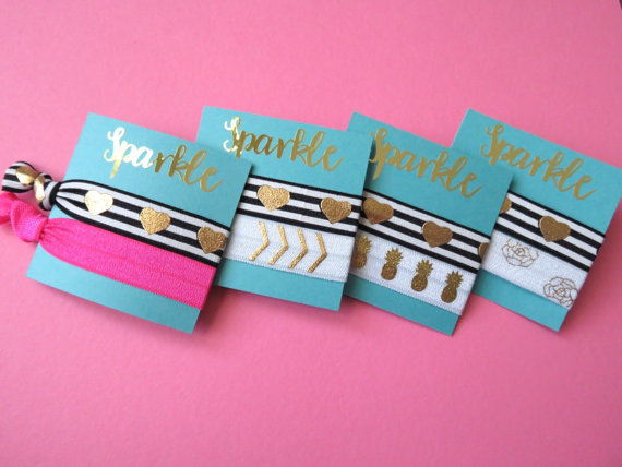 Kate Spade Bridal Shower Hair Ties