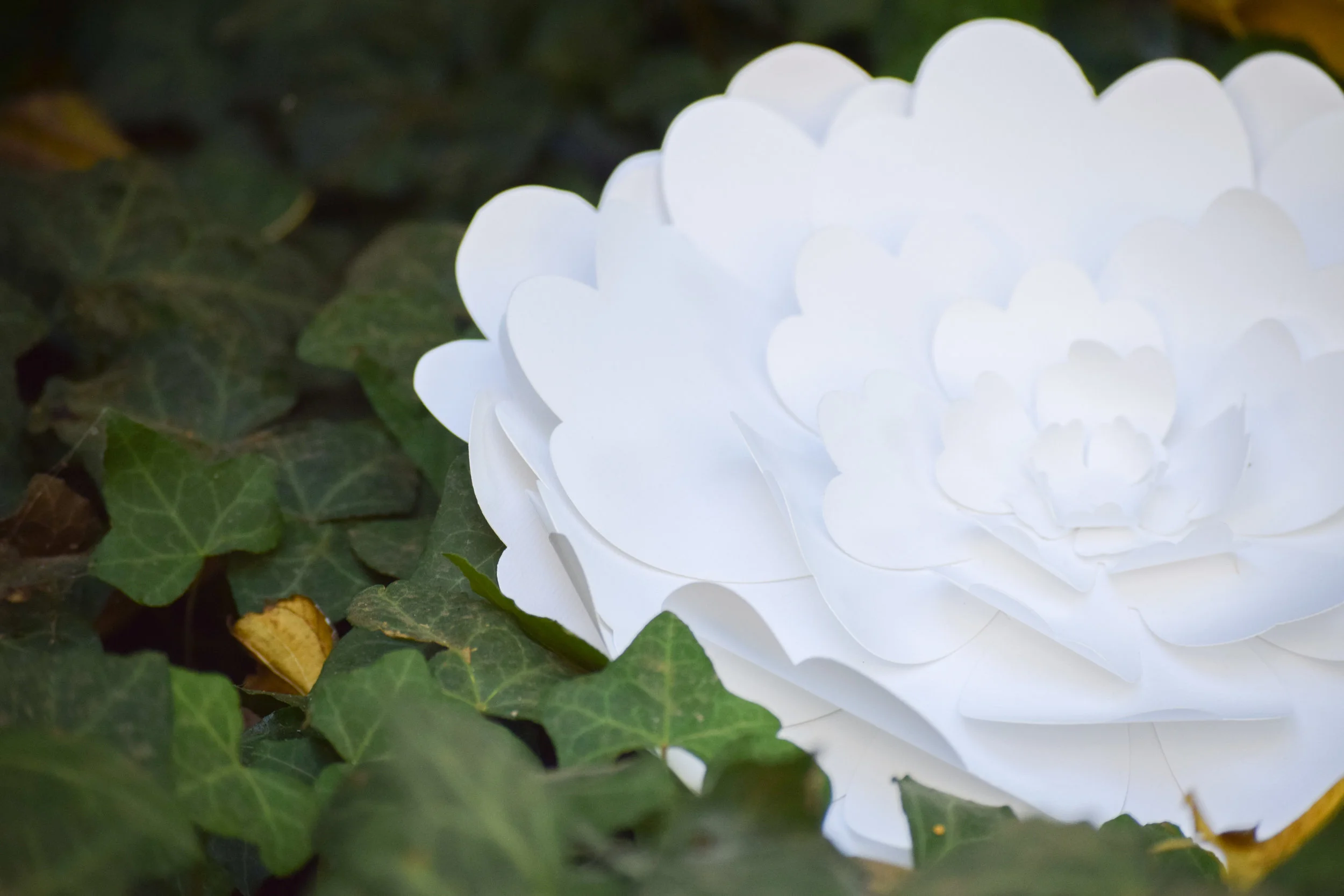 paper flower wedding decor