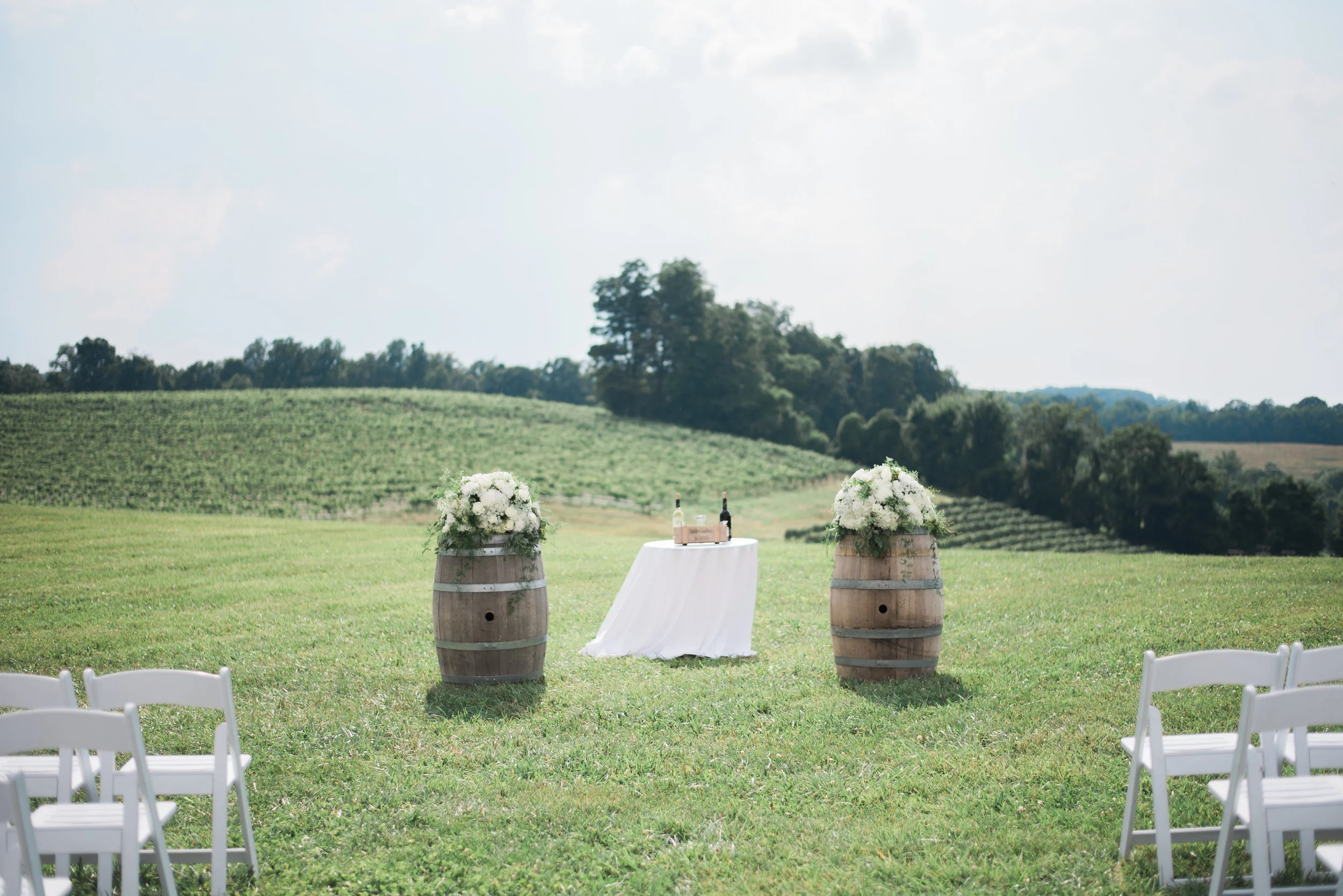 Maryland Vineyard Wedding at Linganore Winery