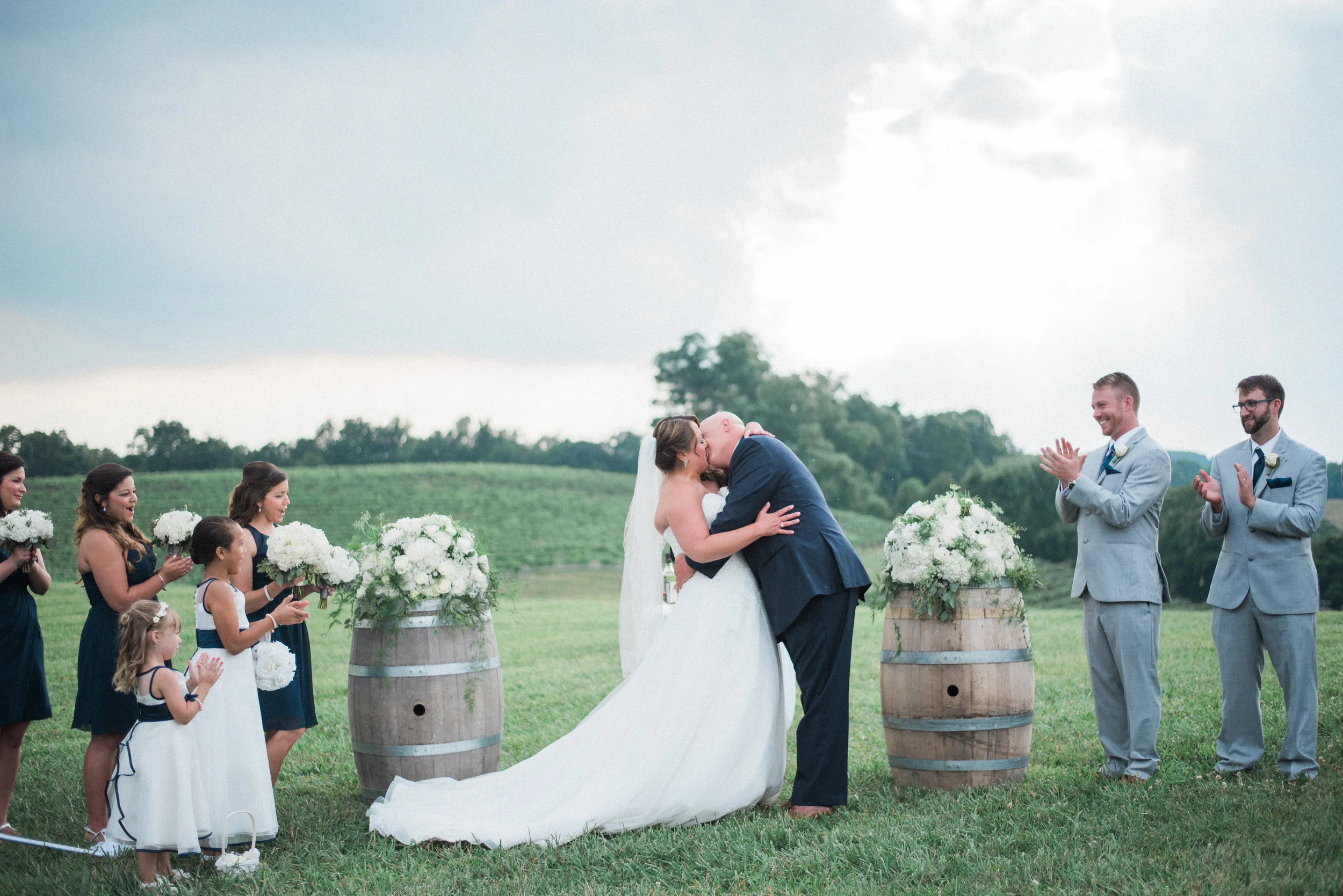 Maryland Vineyard Wedding at Linganore Winery