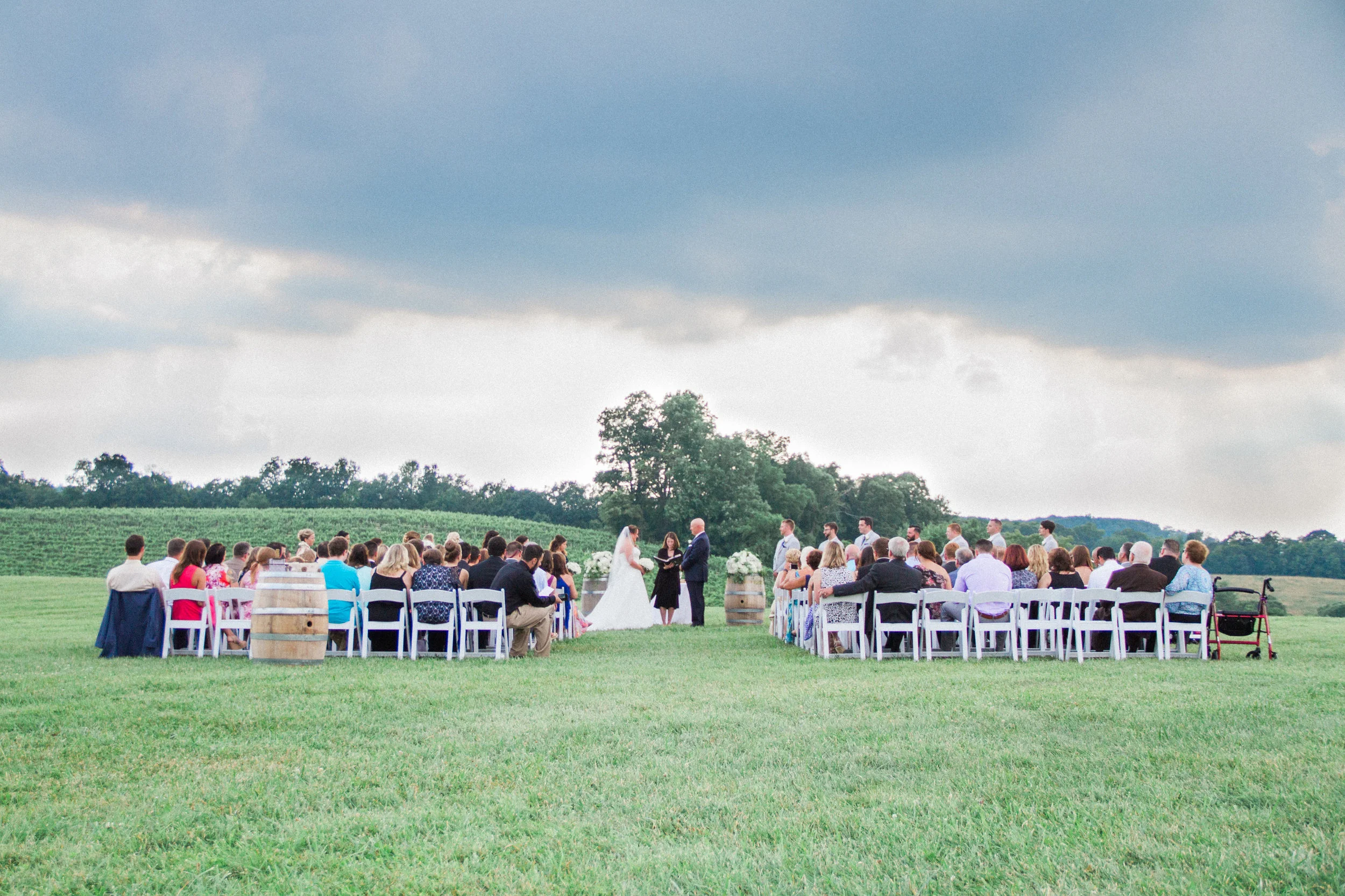 Maryland Vineyard Wedding at Linganore Winery