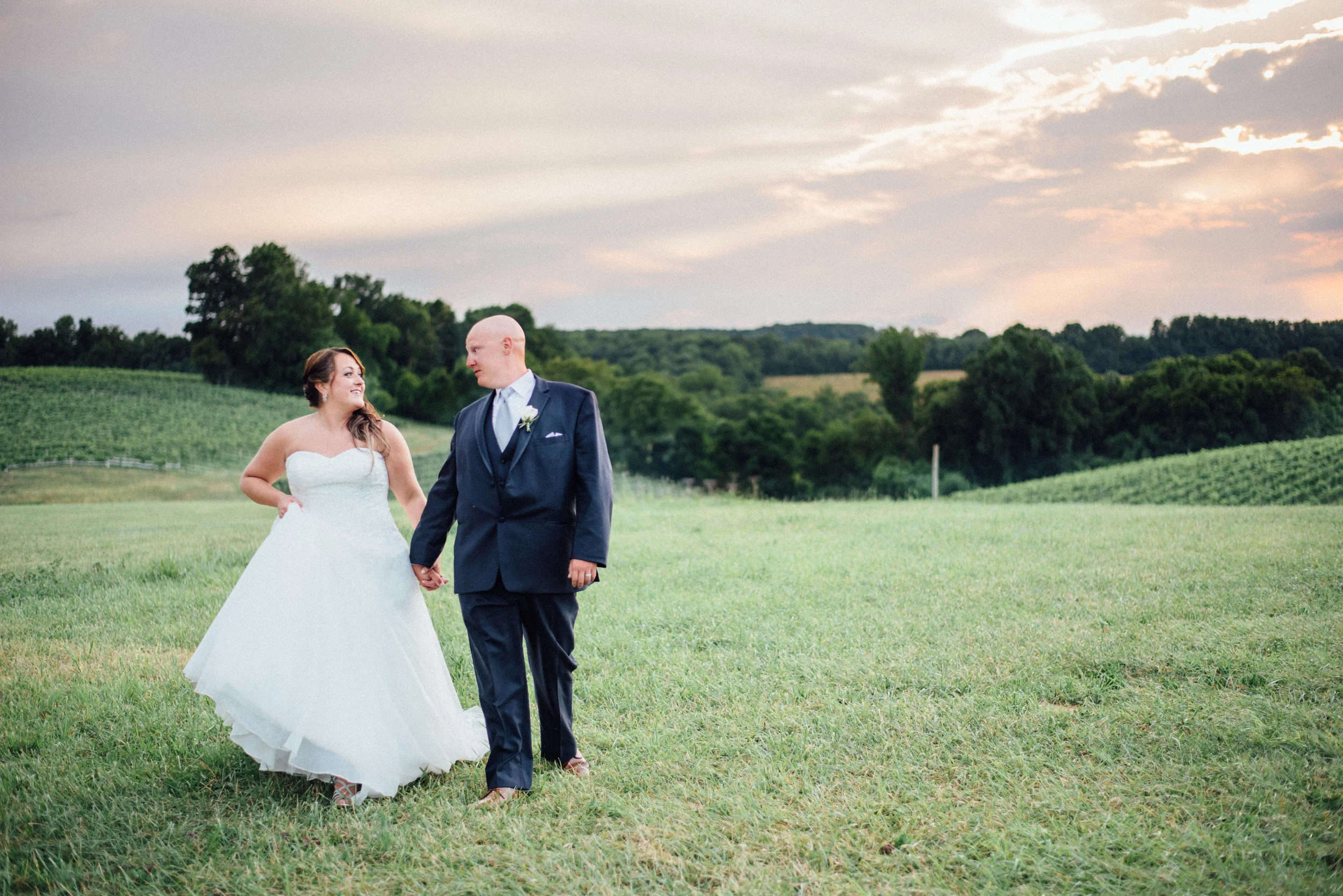 Maryland Vineyard Wedding at Linganore Winery