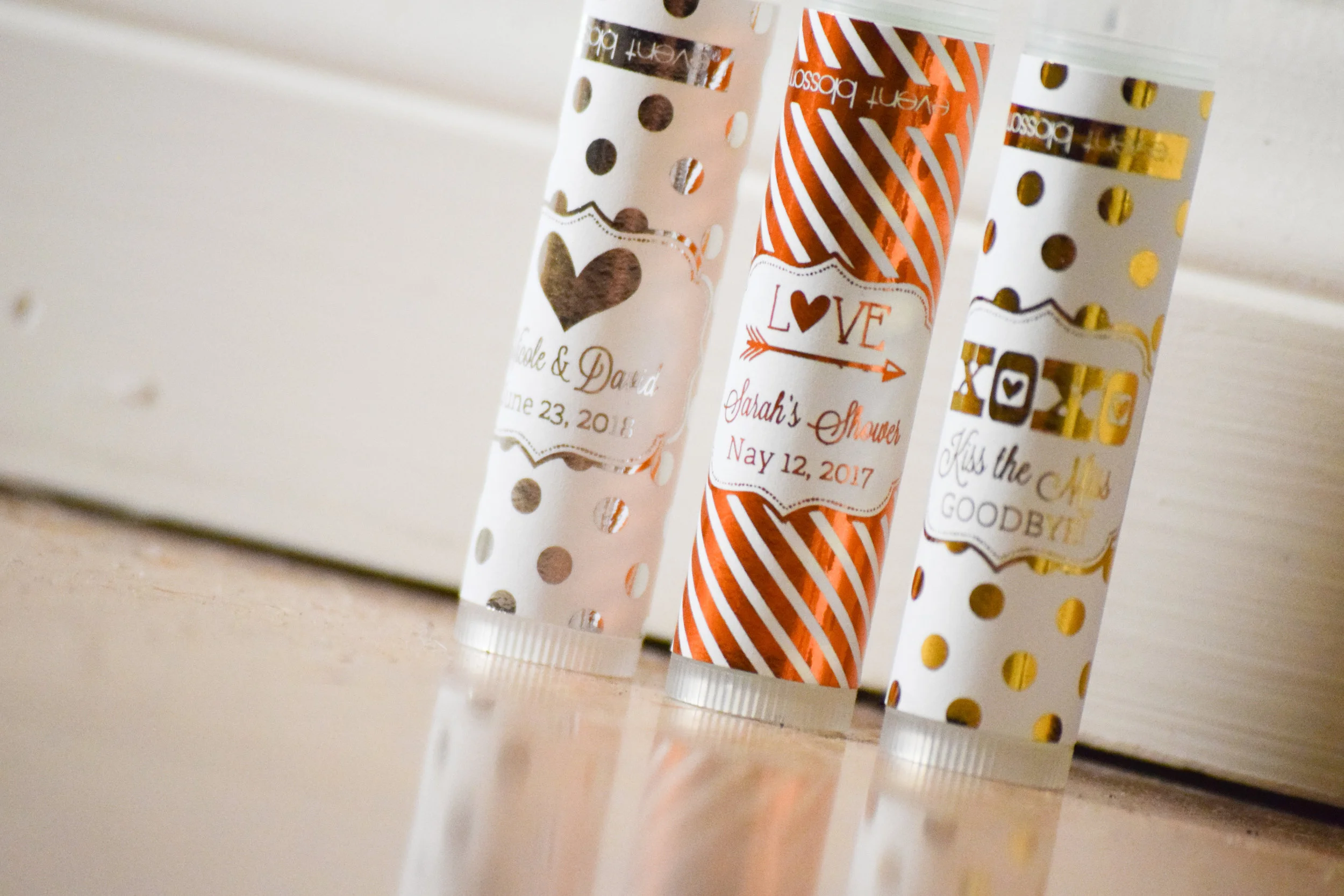 Personalized Lip Balm Bachelorette Party Favors by ModParty