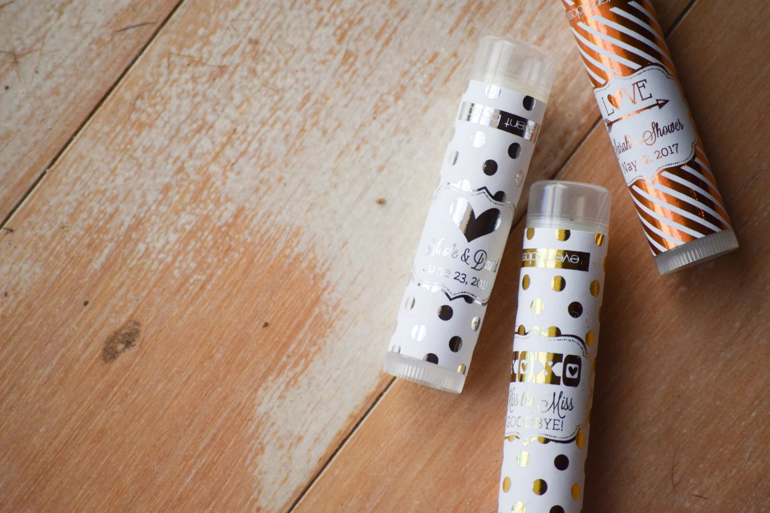 Personalized Lip Balm Bachelorette Party Favors by ModParty