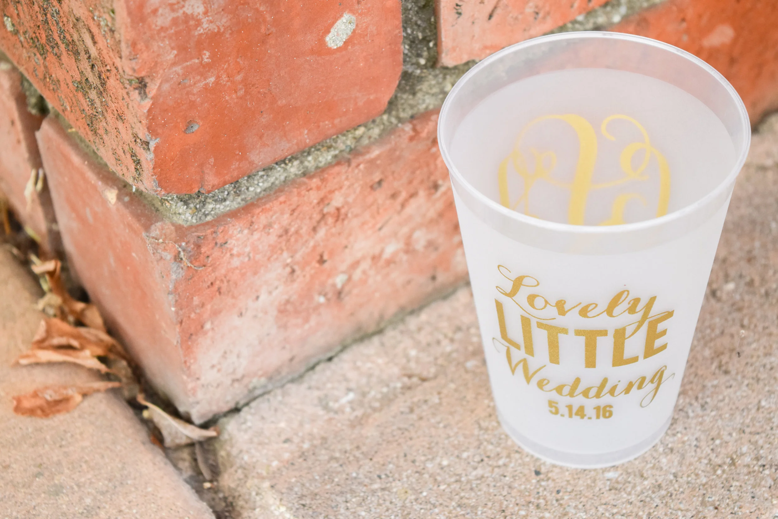 The Bridal Boutique | Personalized Bachelorette, Bridal Shower and Wedding Day Cups by Gracious Bridal