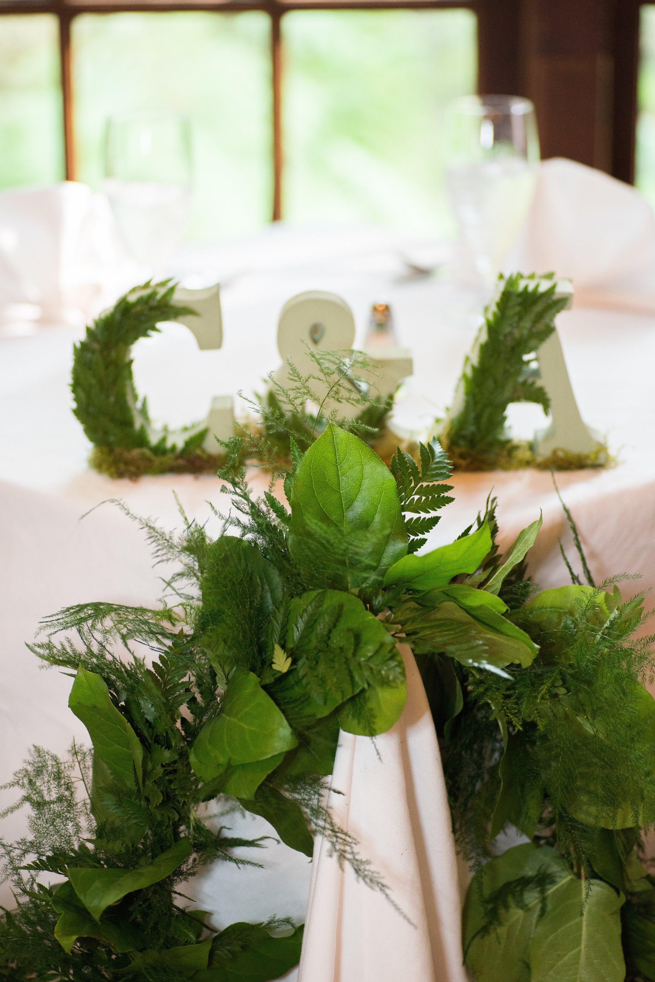 Soft Blue + Blush Forest Wedding