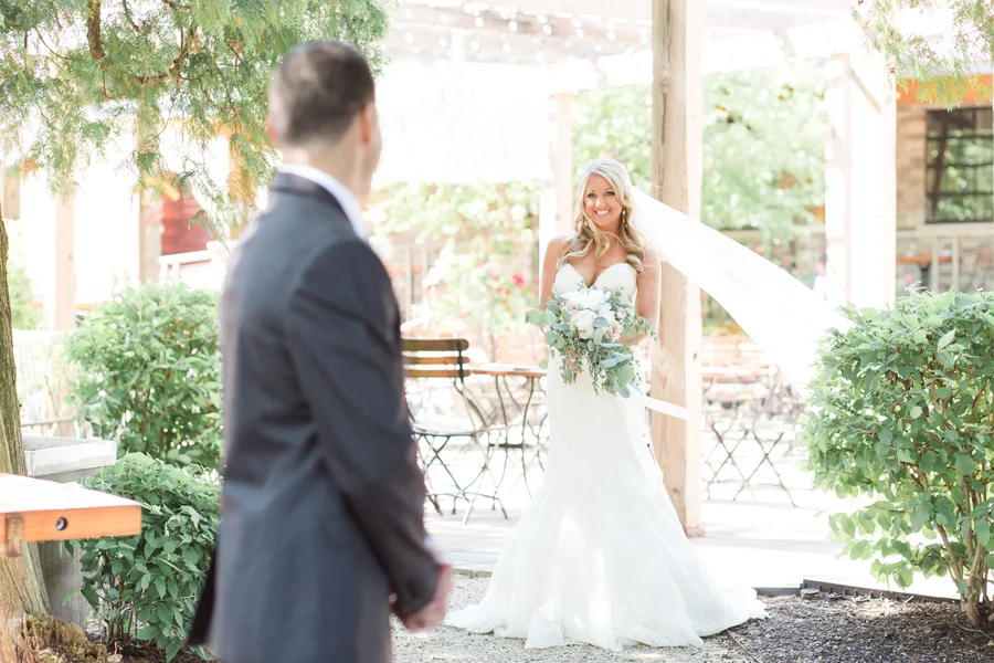 A Dreamy Blush and Gold Rustic Wedding by Something Blue Wedding Photography