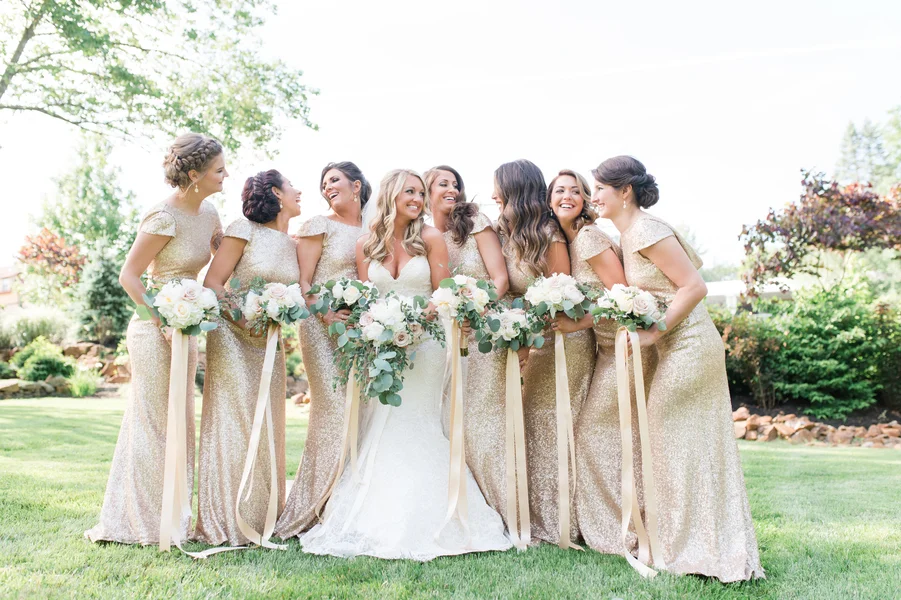 A Dreamy Blush and Gold Rustic Wedding by Something Blue Wedding Photography