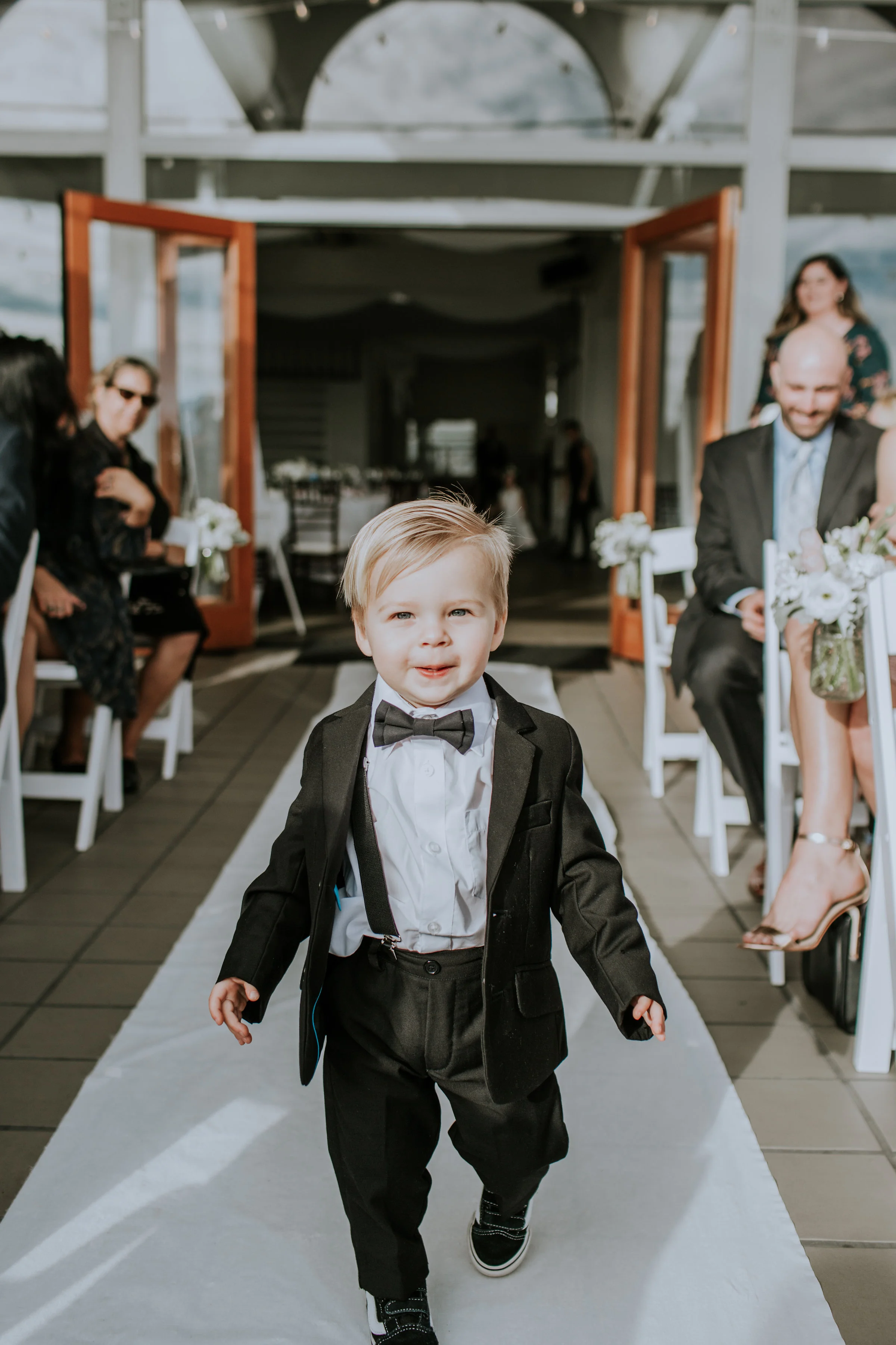A Blush + White Malibu West Beach Club Wedding by Rachel Wakefield Photography