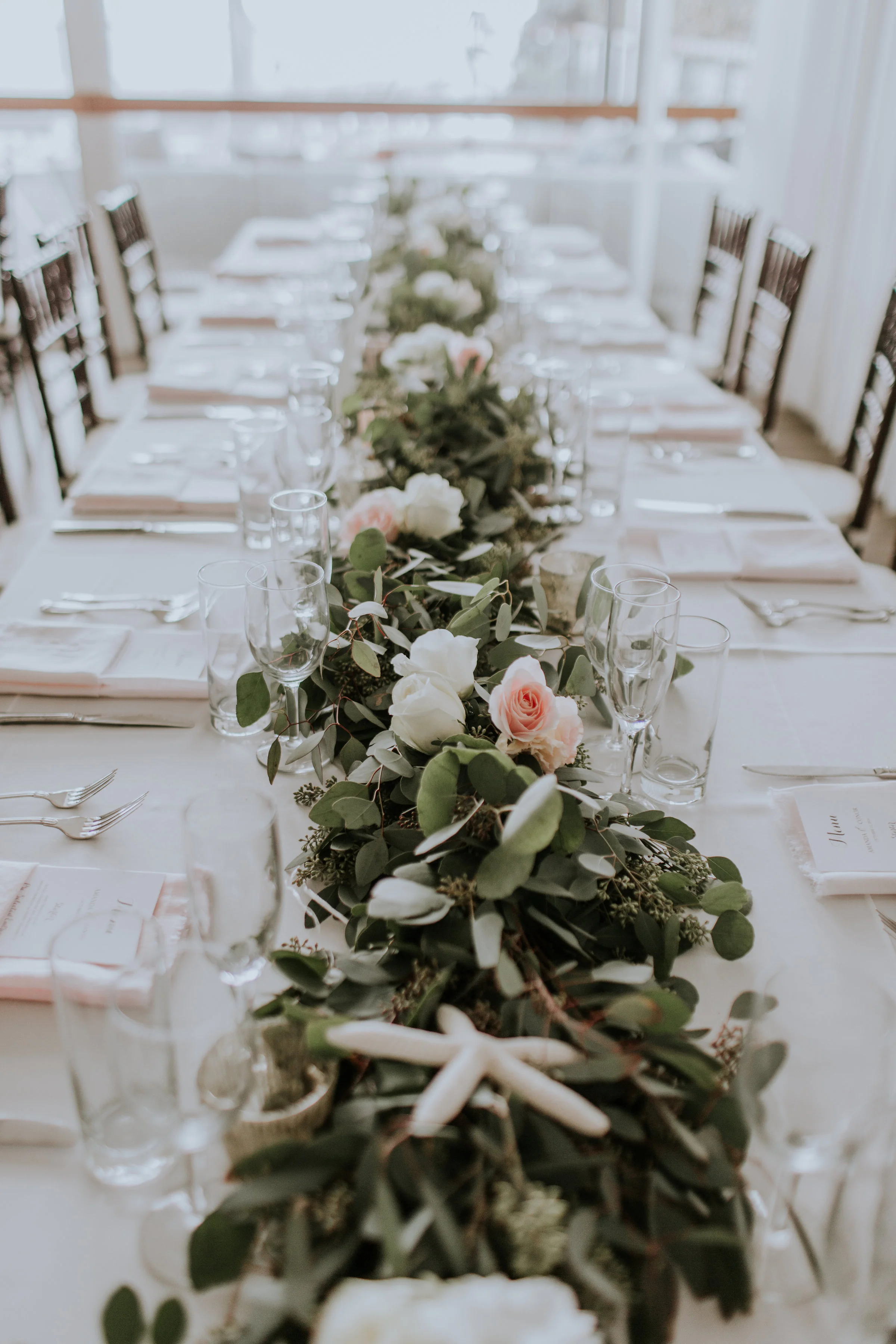 A Blush + White Malibu West Beach Club Wedding by Rachel Wakefield Photography