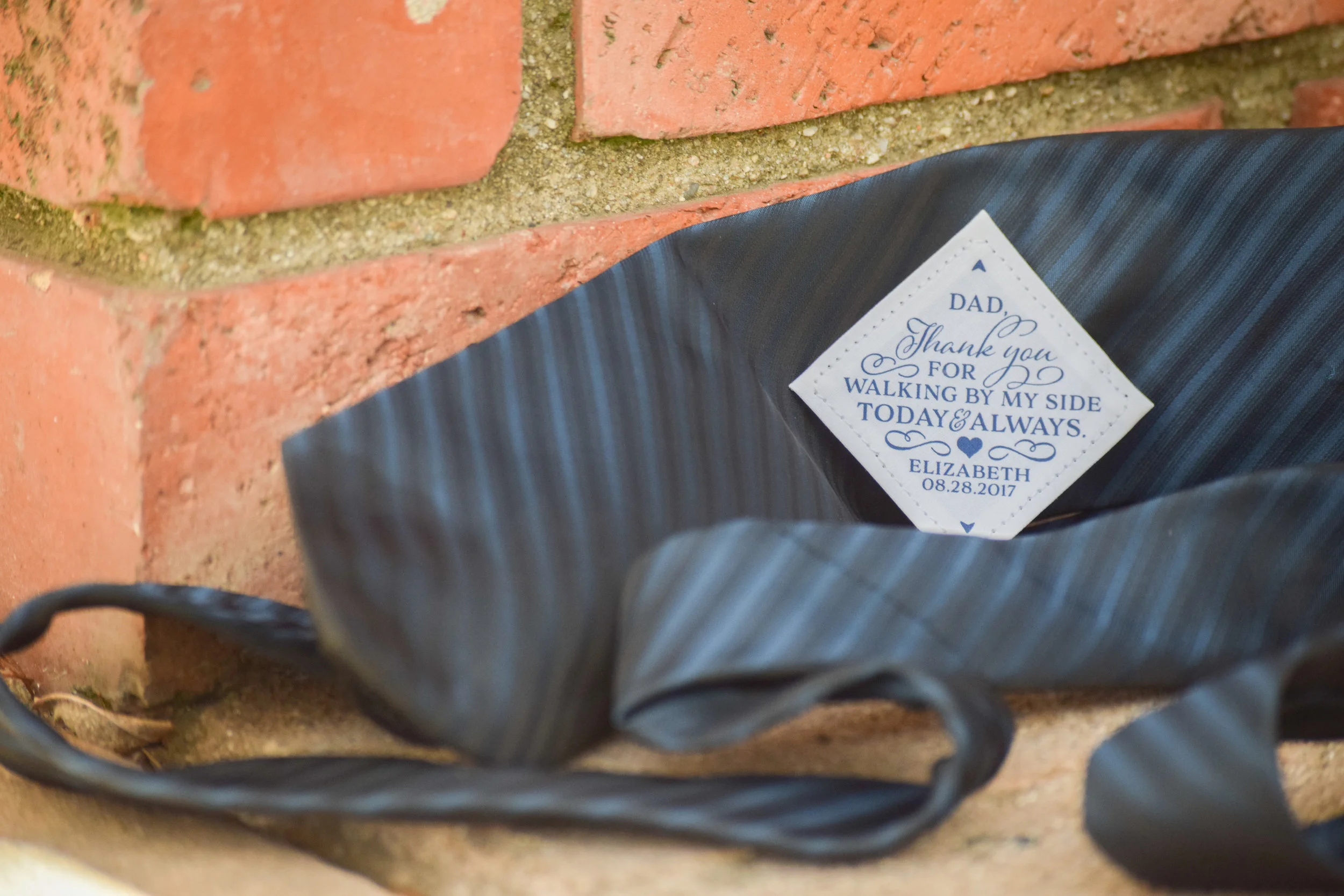 The Bridal Boutique | Father of the Bride Tie Patch by Shannah J Smith