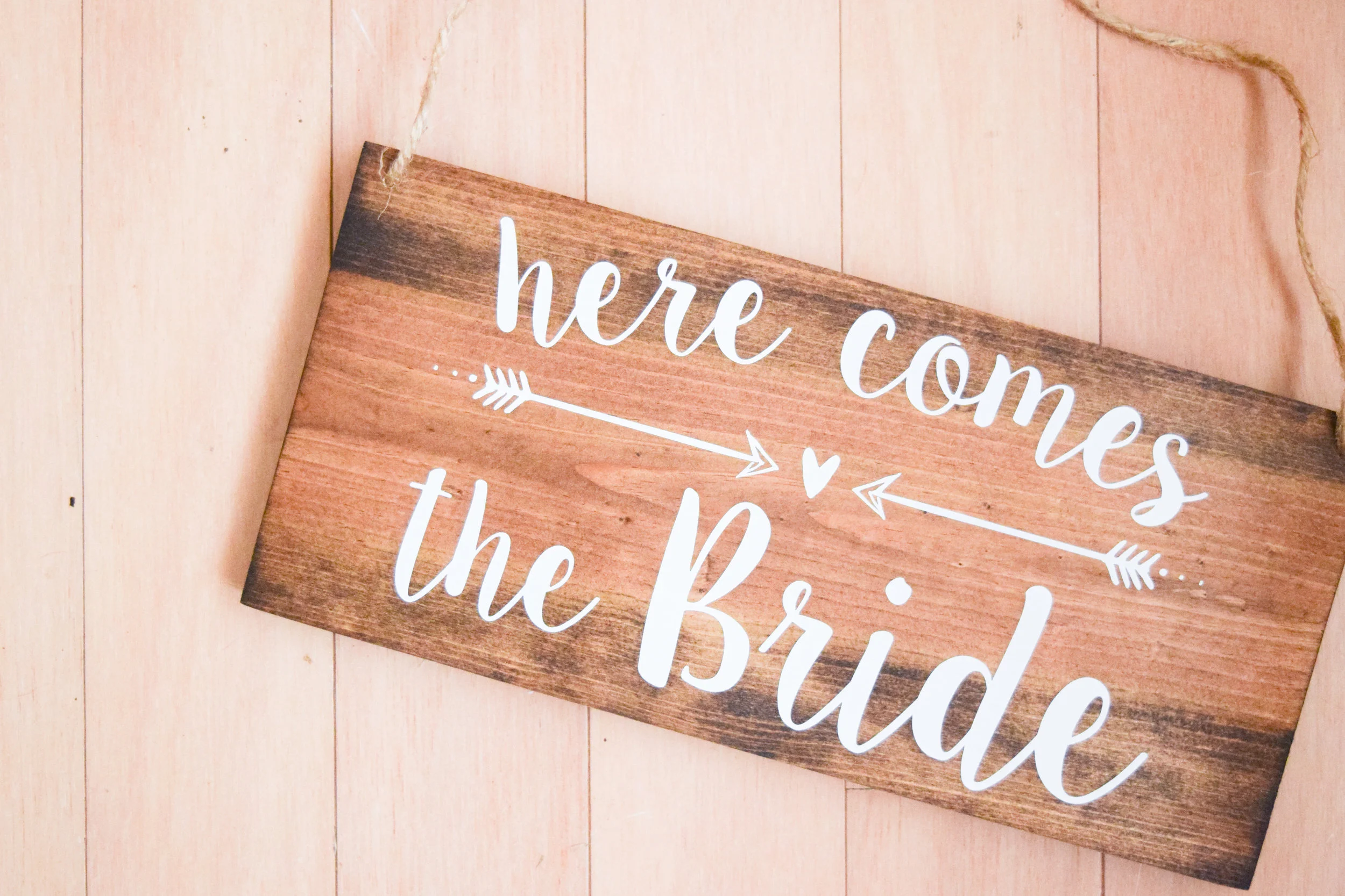 The Bridal Boutique | Wooden Wedding Signs by The Rusty Arrow