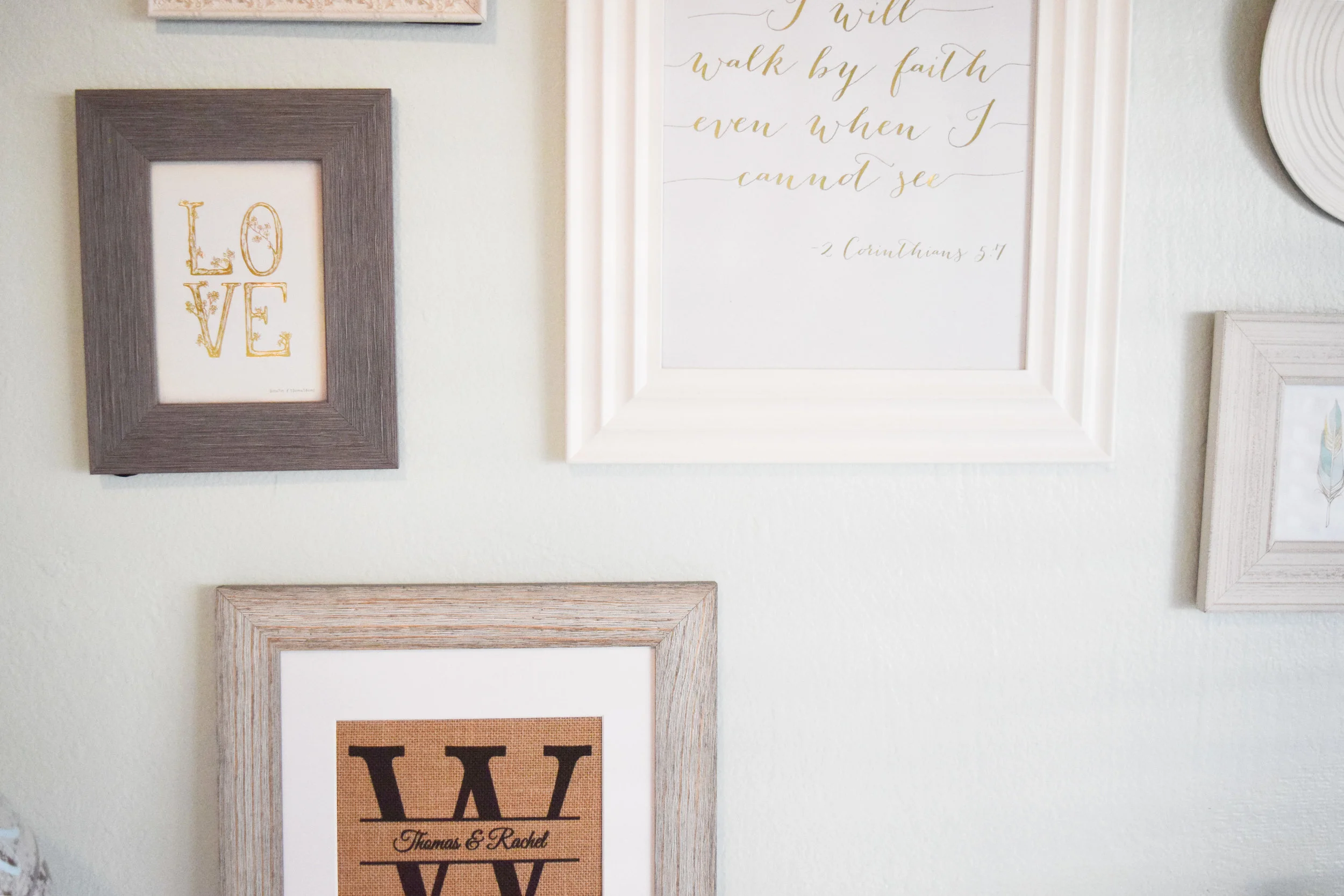 The Bridal Boutique | Burlap Monogrammed Wedding Gift by Knot & Nest