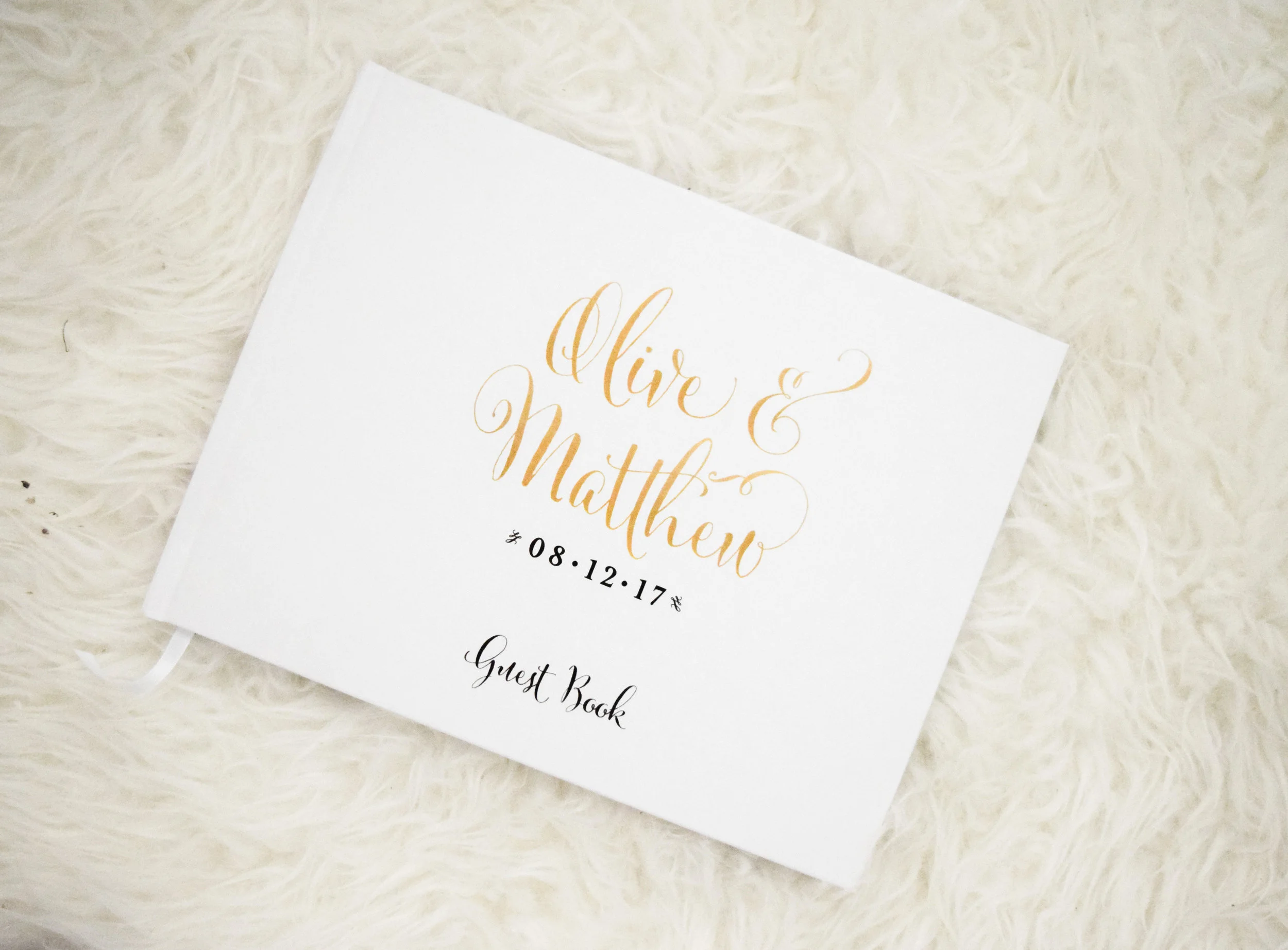 The Bridal Boutique | Custom Guest Book by Paper Lux Stationery, Guest Book Alternative