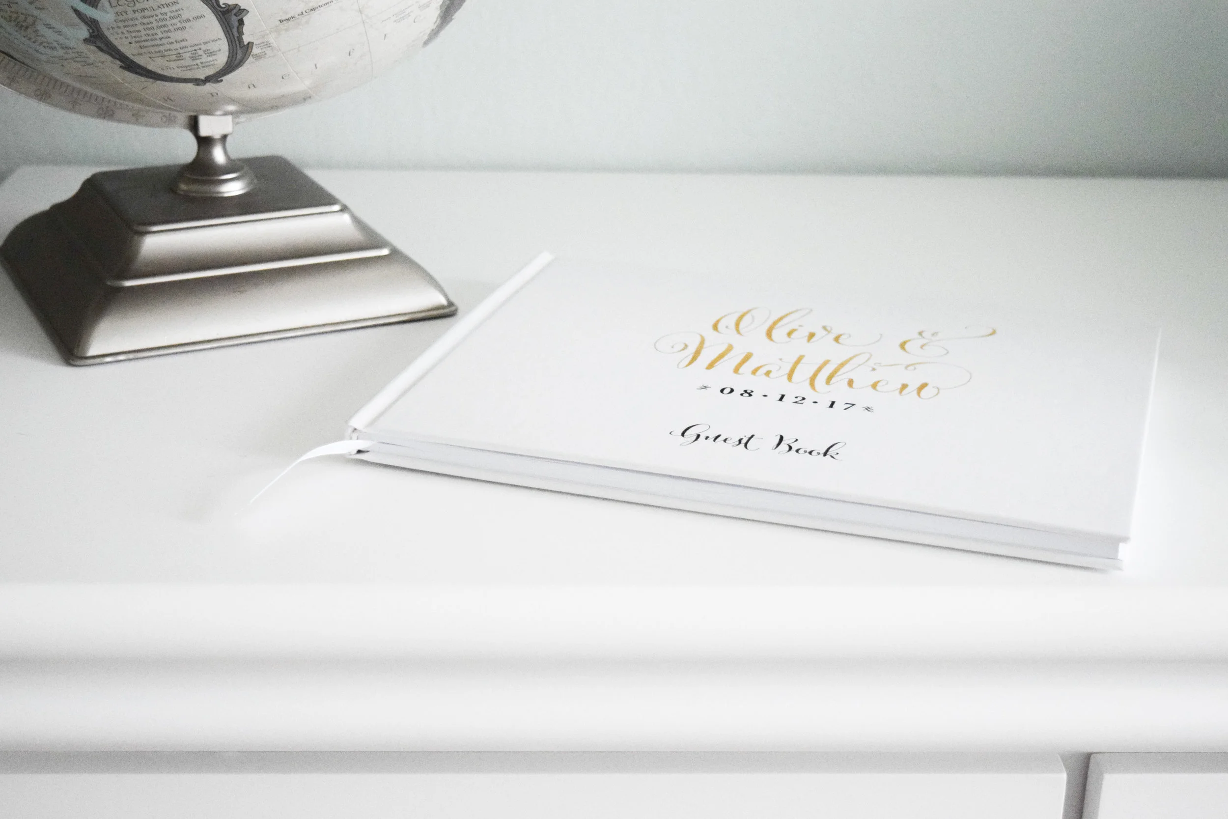 The Bridal Boutique | Custom Guest Book by Paper Lux Stationery, Guest Book Alternative