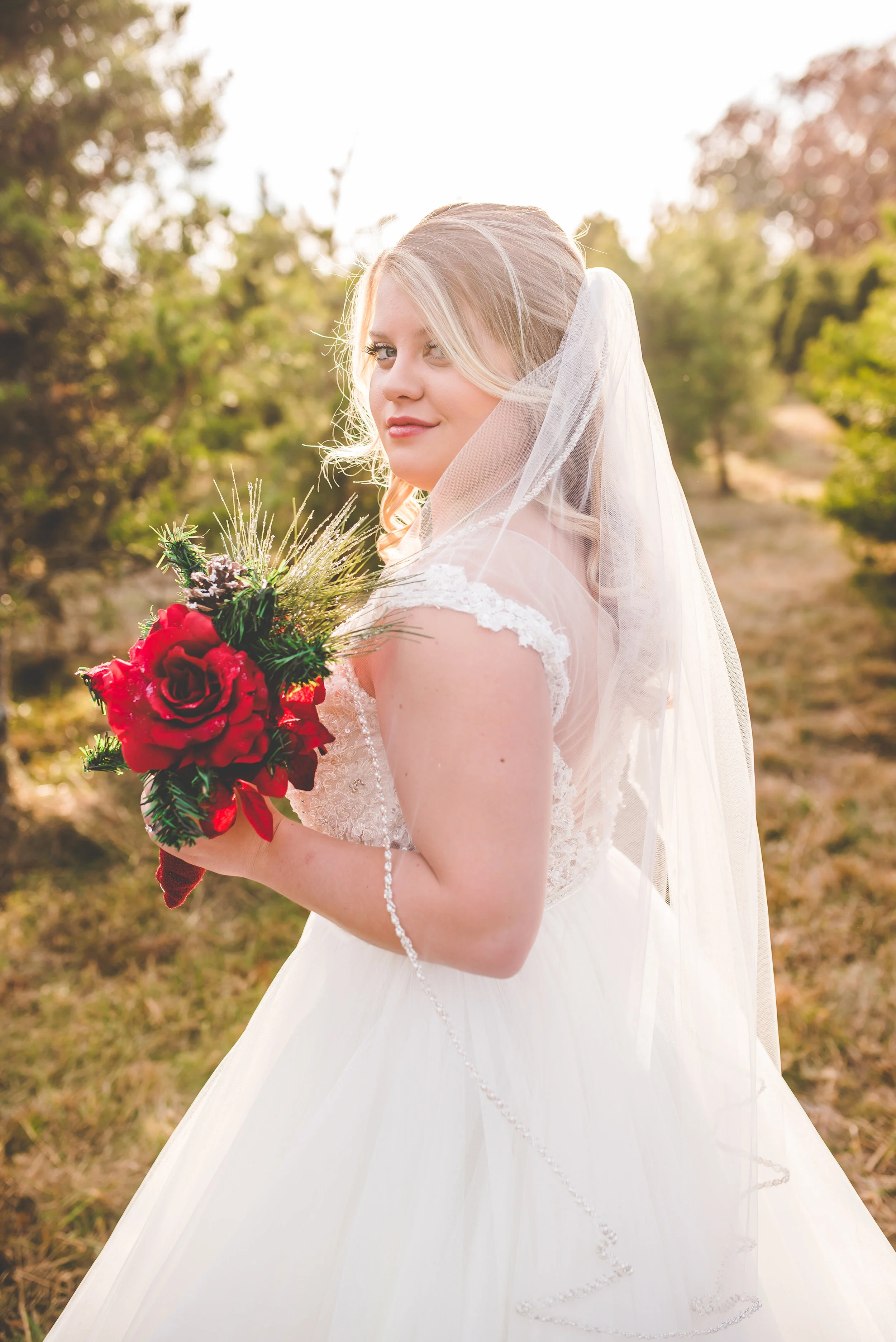 A Carolinas Christmas Inspired Wedding Styled Shoot, Christmas Table Setting - Southernly Studios