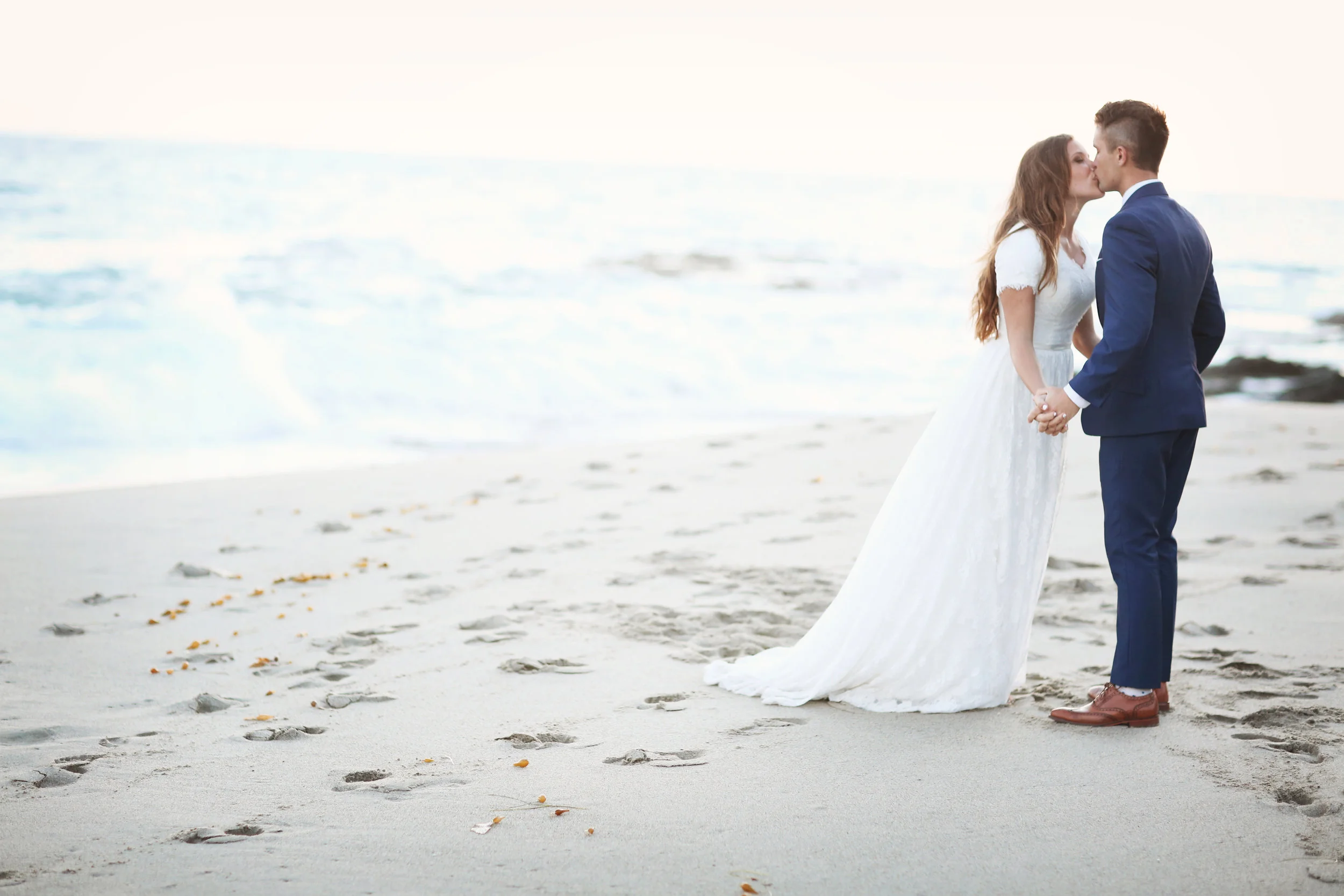 Orange County Beach Wedding - Orange County Wedding Photographer - Bleudog Fotography