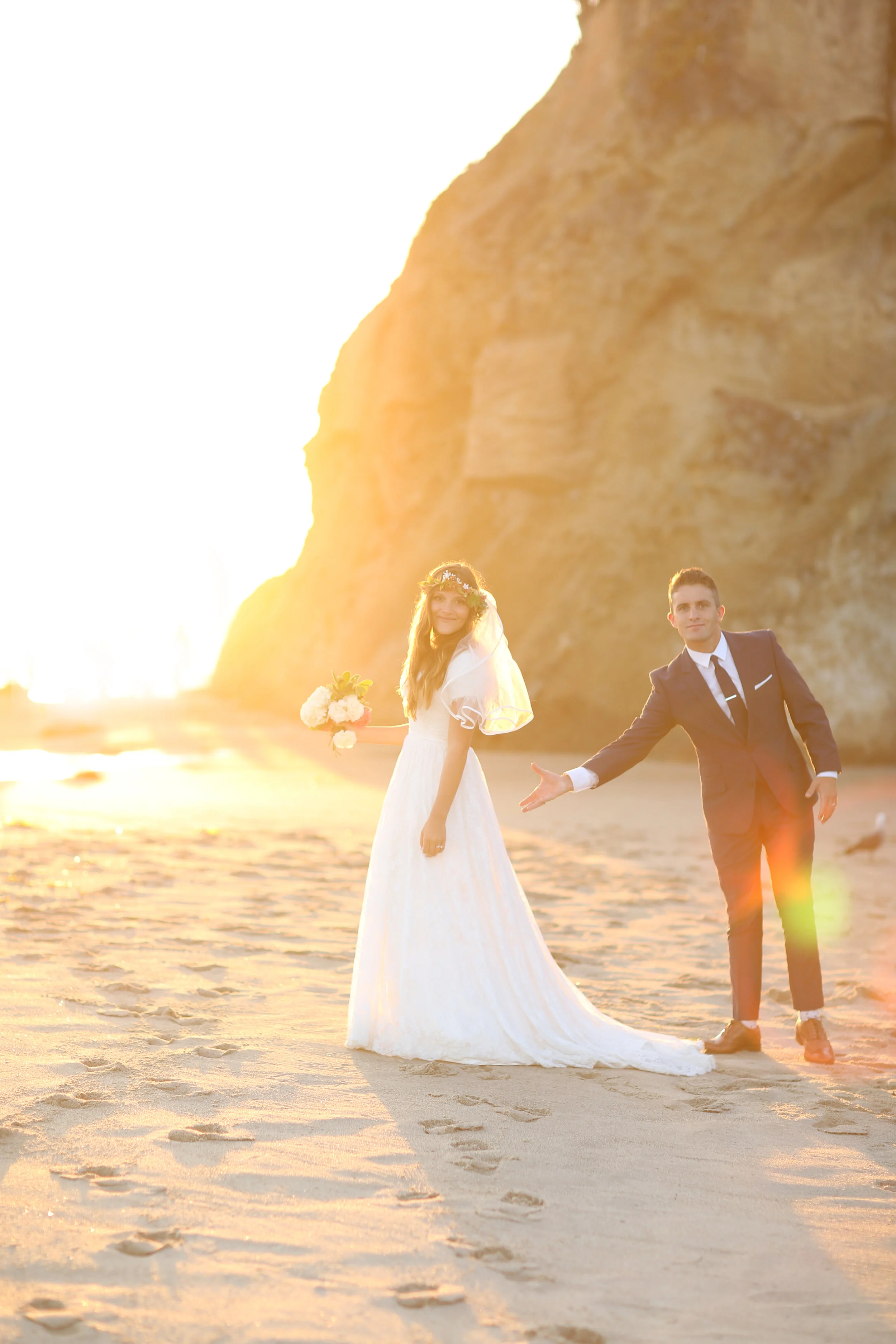 Orange County Beach Wedding - Orange County Wedding Photographer - Bleudog Fotography