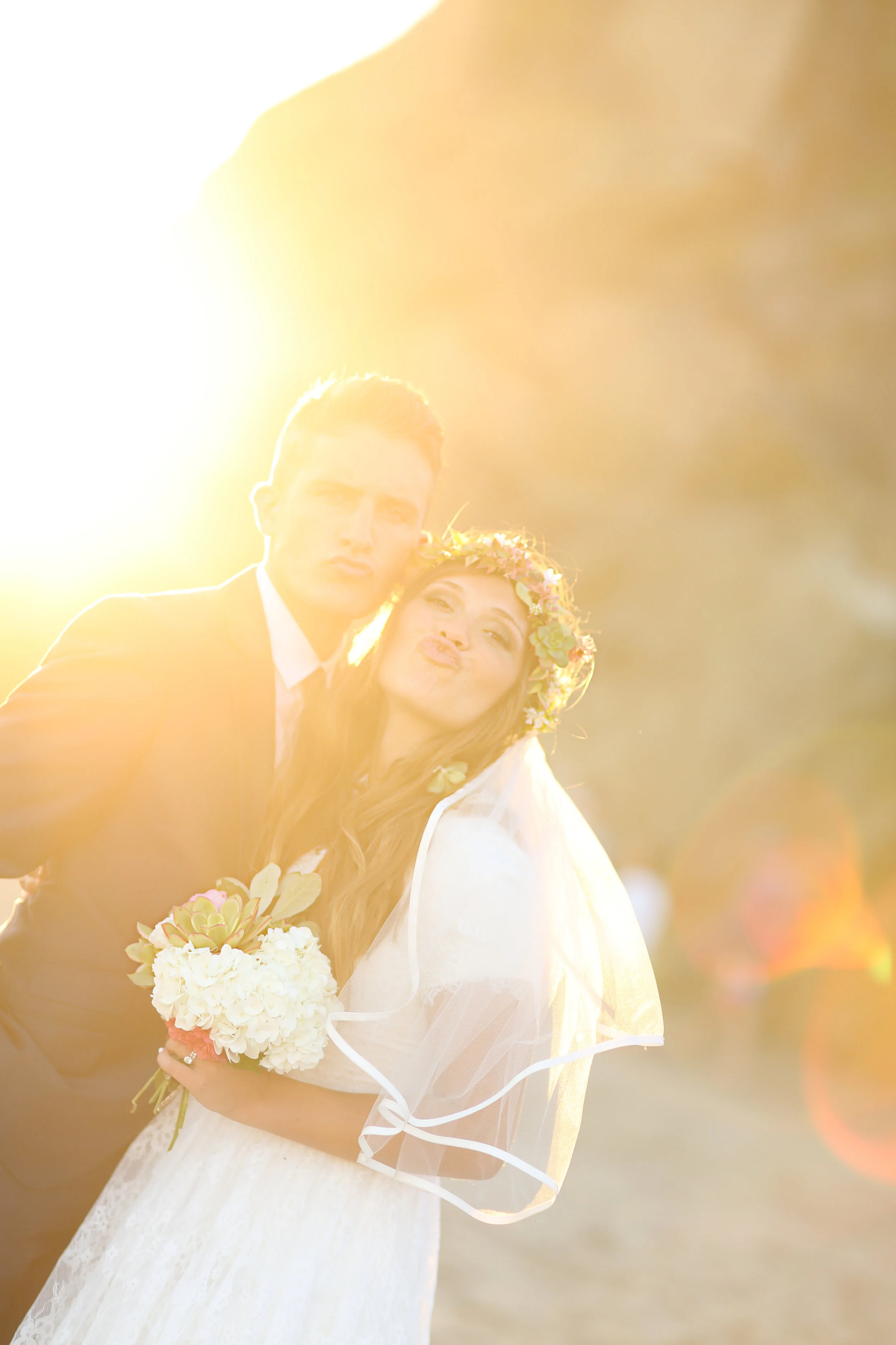 Orange County Beach Wedding - Orange County Wedding Photographer - Bleudog Fotography