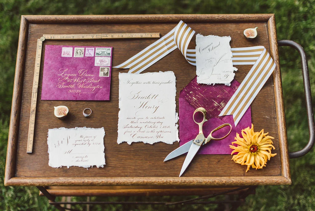 STYLED WEDDING SHOOT | A Romantic Vintage Fall Wedding
