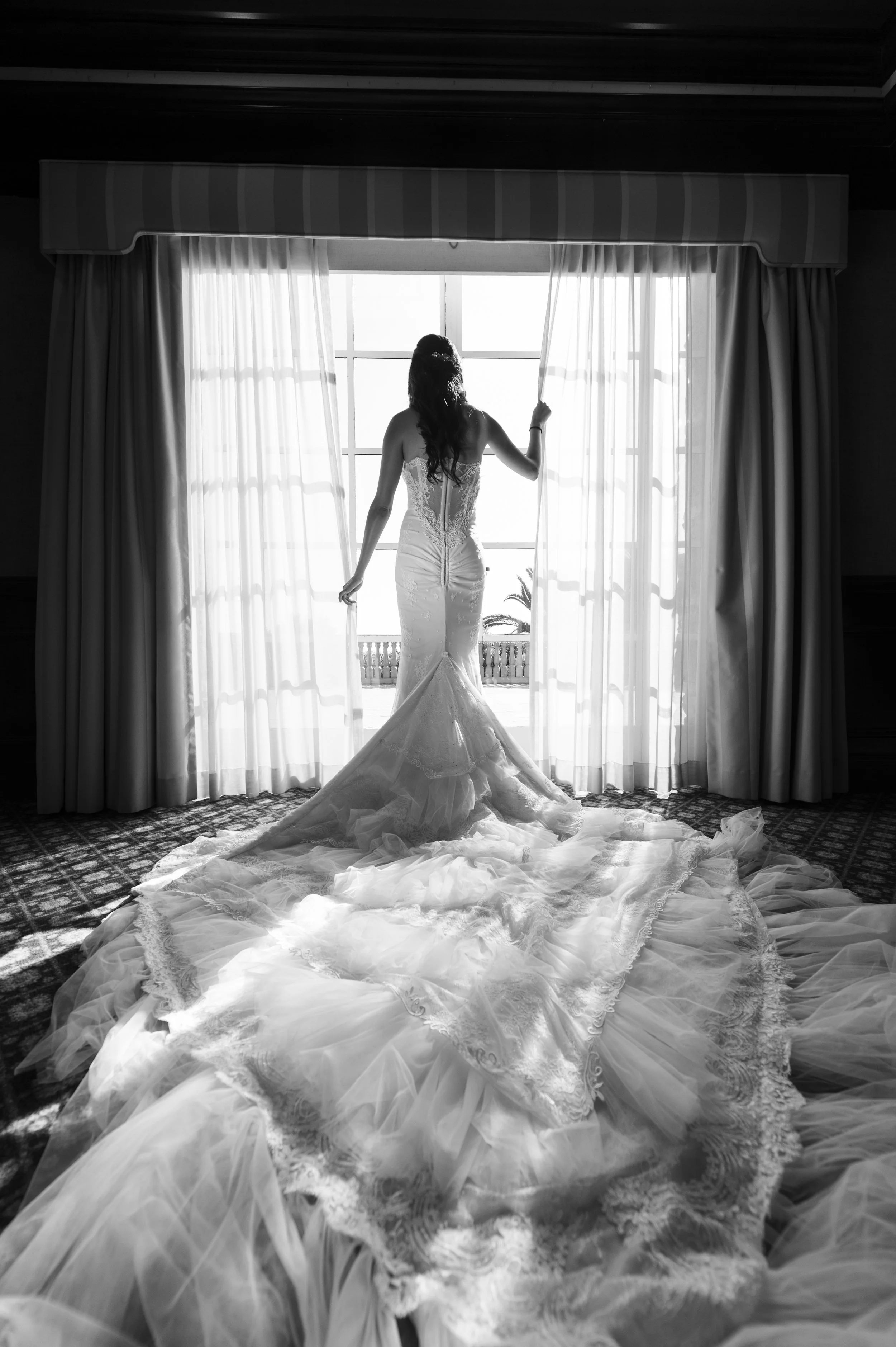 A Romantic Bel Air Bay Club Ocean-View Wedding - Southern California Wedding - Kevin Dinh Photography
