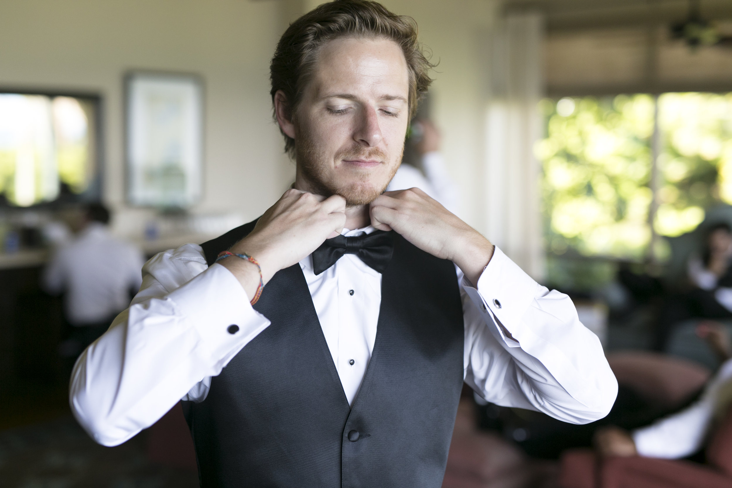 Groom Photos - A Romantic Bel Air Bay Club Ocean-View Wedding - Southern California Wedding - Kevin Dinh Photography