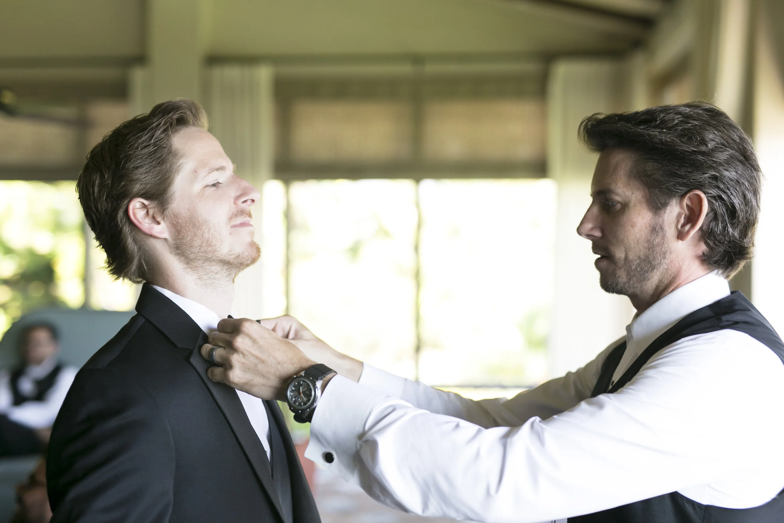 Groom Photos - A Romantic Bel Air Bay Club Ocean-View Wedding - Southern California Wedding - Kevin Dinh Photography