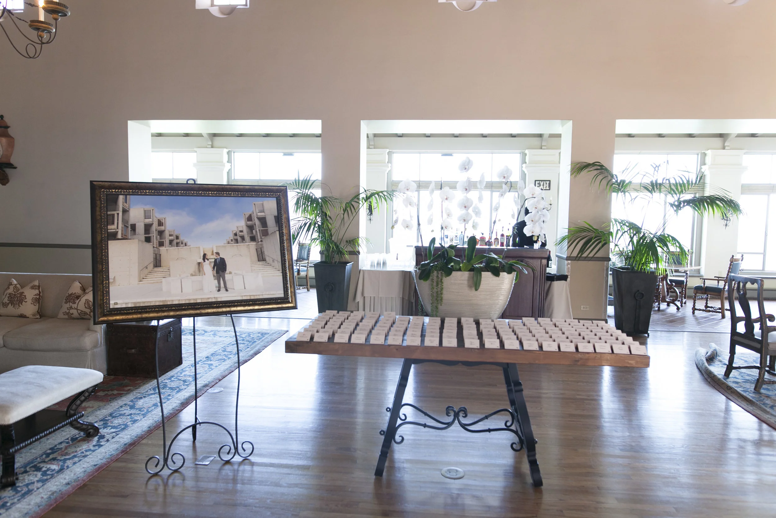 Seating Cards - A Romantic Bel Air Bay Club Ocean-View Wedding - Southern California Wedding - Kevin Dinh Photography