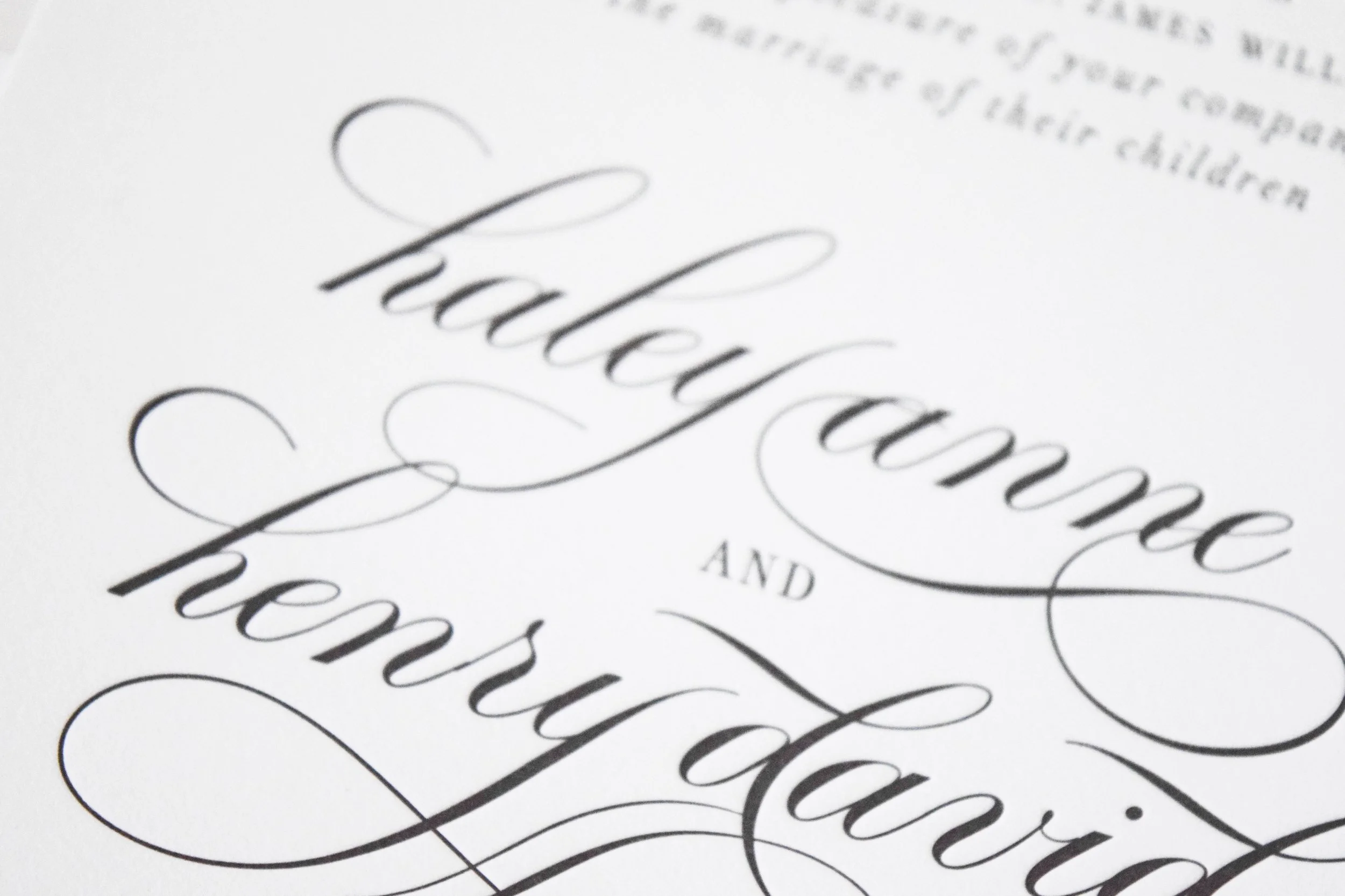 White + Blush Wedding Invitations - Shine Wedding Invitations