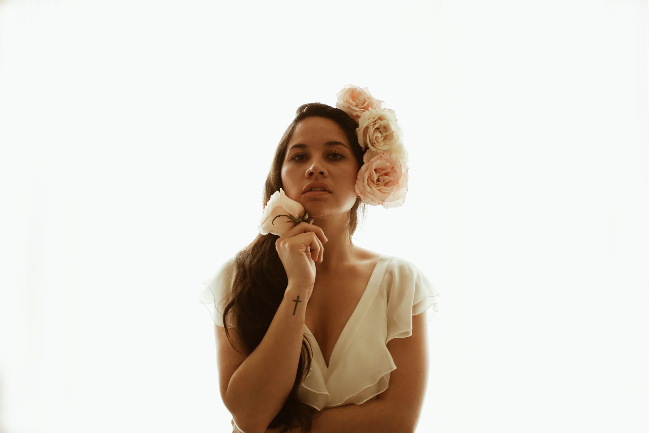 Romantic 1950's Havana-Inspired Wedding Gowns by Gretchen Dawley Bridal