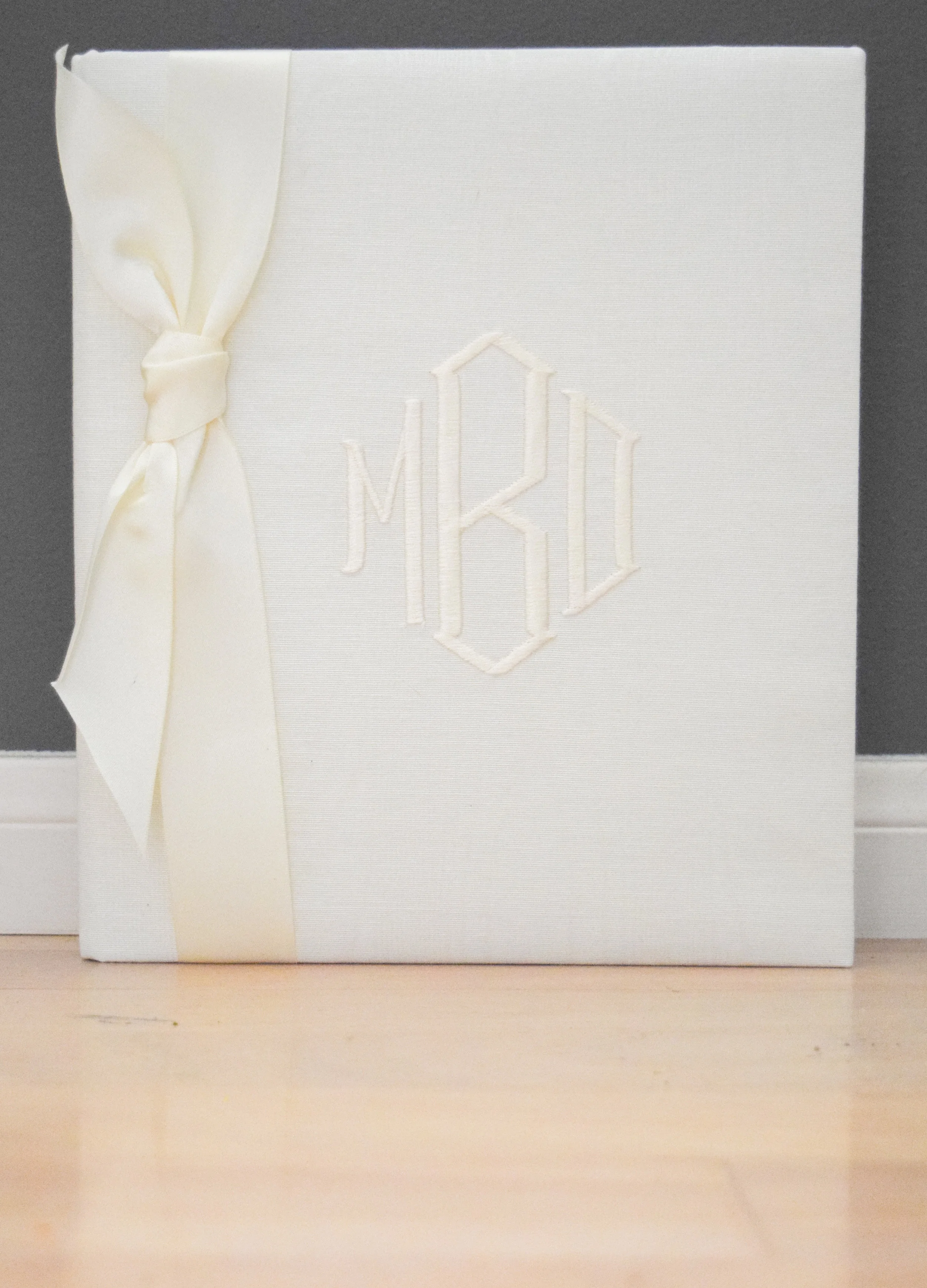The Bridal Boutique | Monogrammed Wedding Guest Books by Way Cool Designs