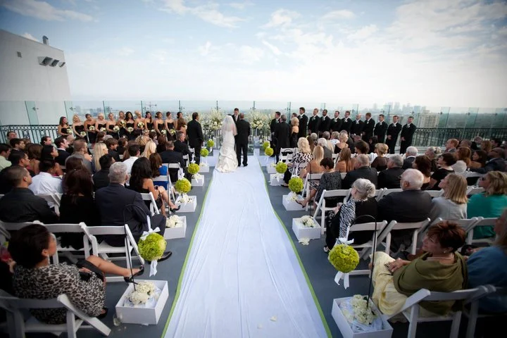 RAINDROPS AND RAINBOWS ON HER WEDDING DAY - The London Hotel