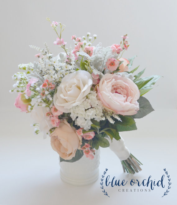 19 Gorgeous Silk Bridal Bouquets — The Overwhelmed Bride // Wedding ...