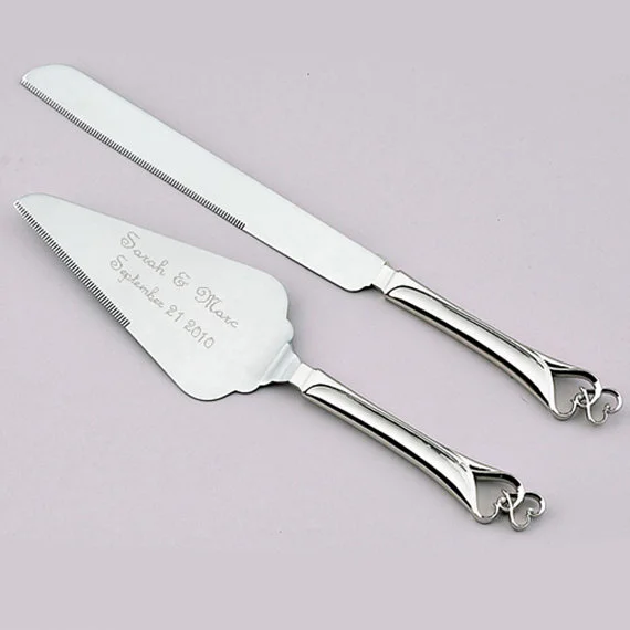 20 Classy + Unique Wedding Cake Knife and Servers — The Overwhelmed