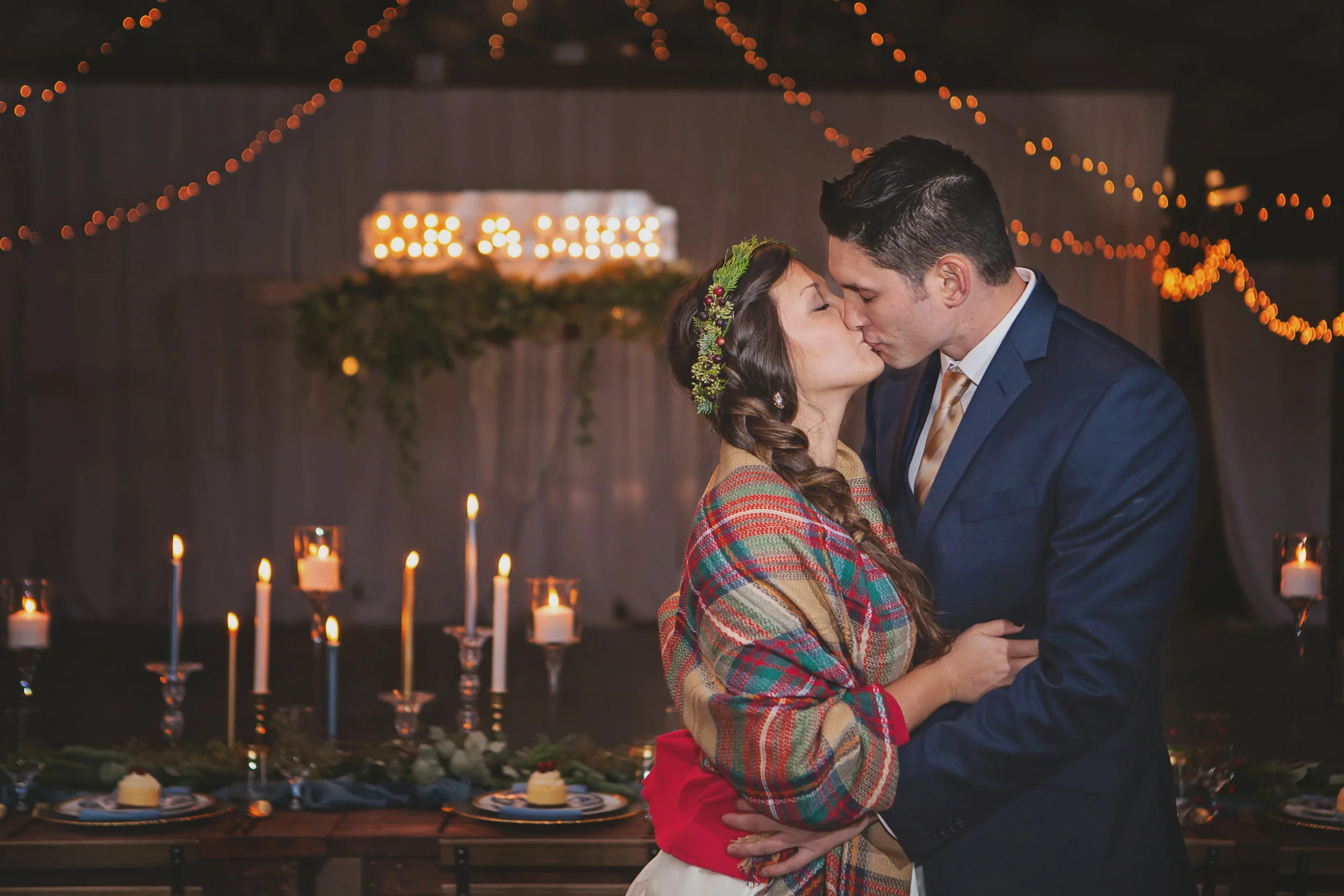 A Cozy Winter Farm Wedding - Megan White Photography - 13 Cedar Events