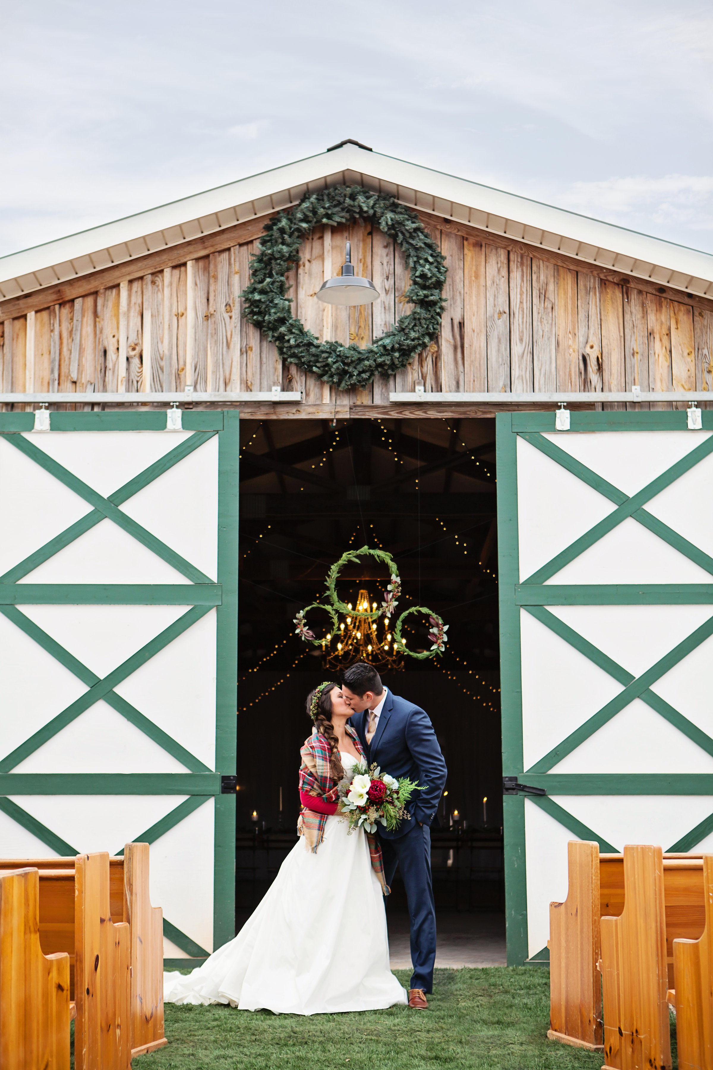 A Cozy Winter Farm Wedding - Megan White Photography - 13 Cedar Events