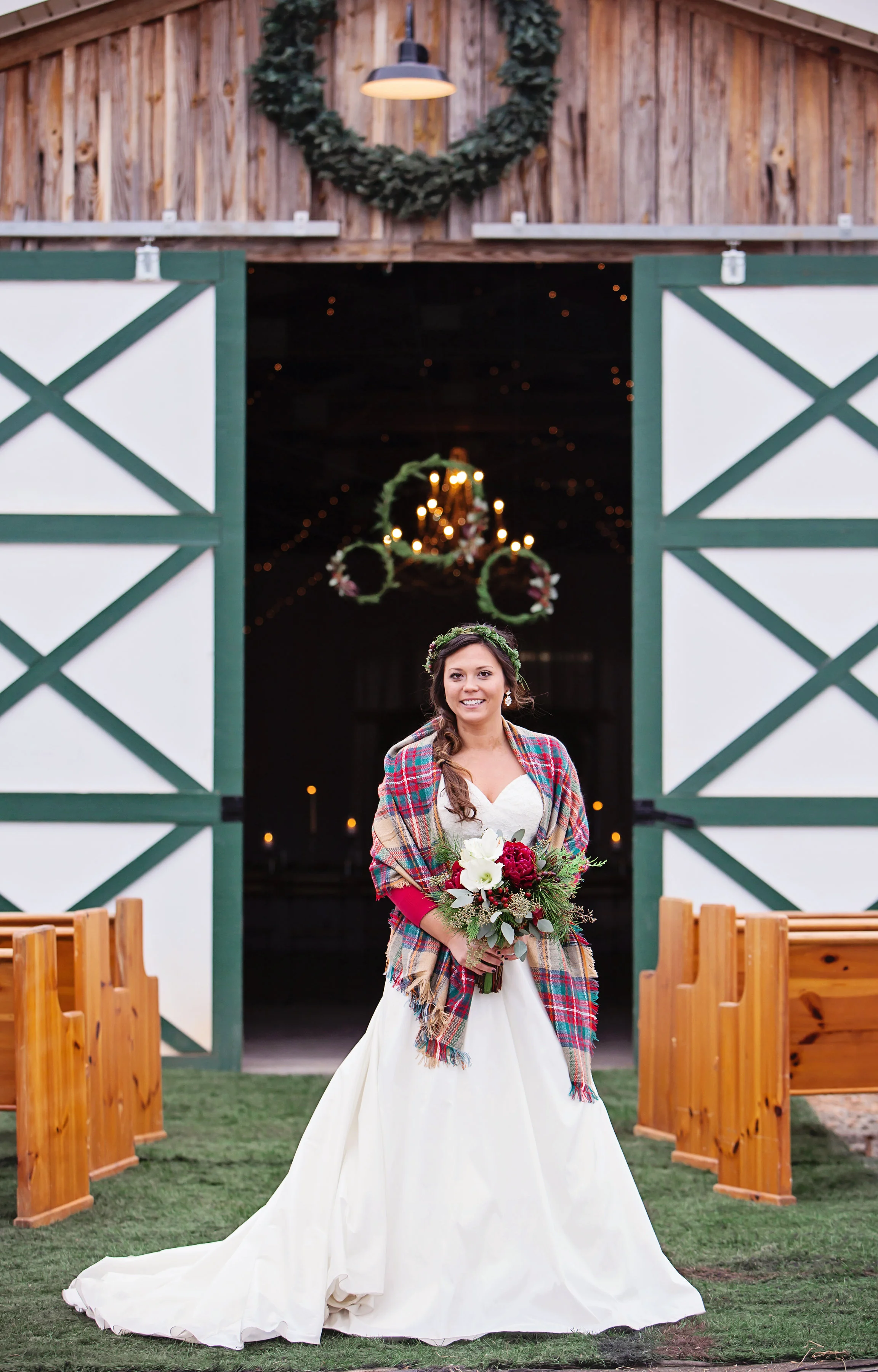 A Cozy Winter Farm Wedding - Megan White Photography - 13 Cedar Events