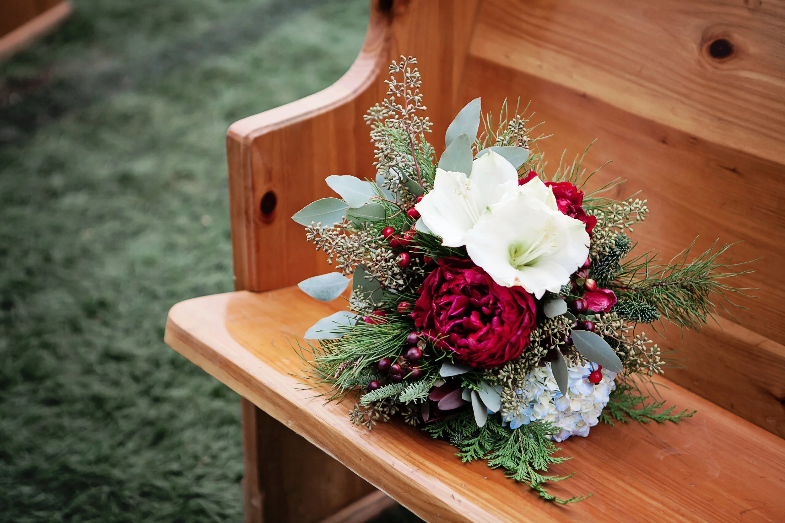 A Cozy Winter Farm Wedding - Megan White Photography - 13 Cedar Events