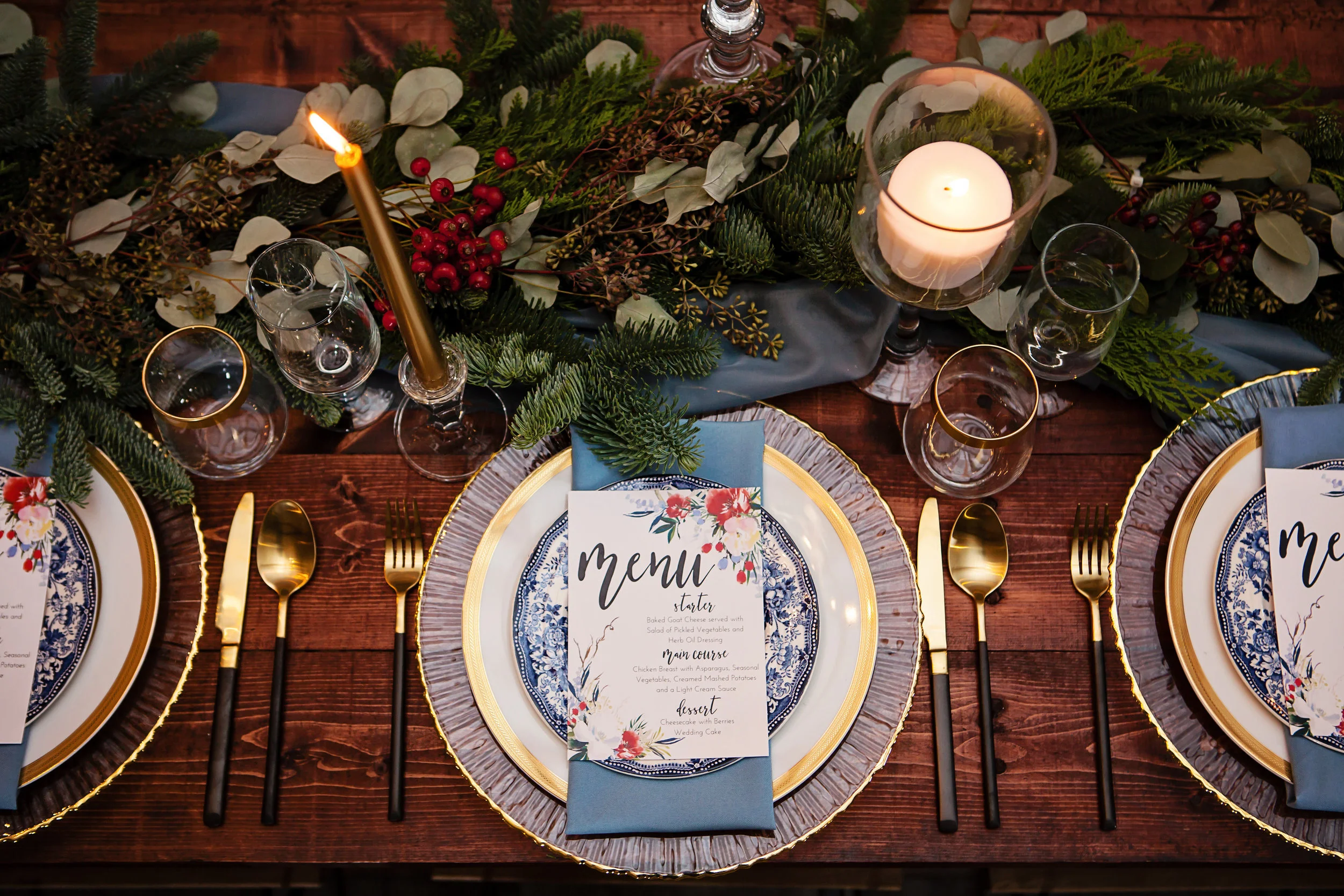 A Cozy Winter Farm Wedding - Megan White Photography - 13 Cedar Events