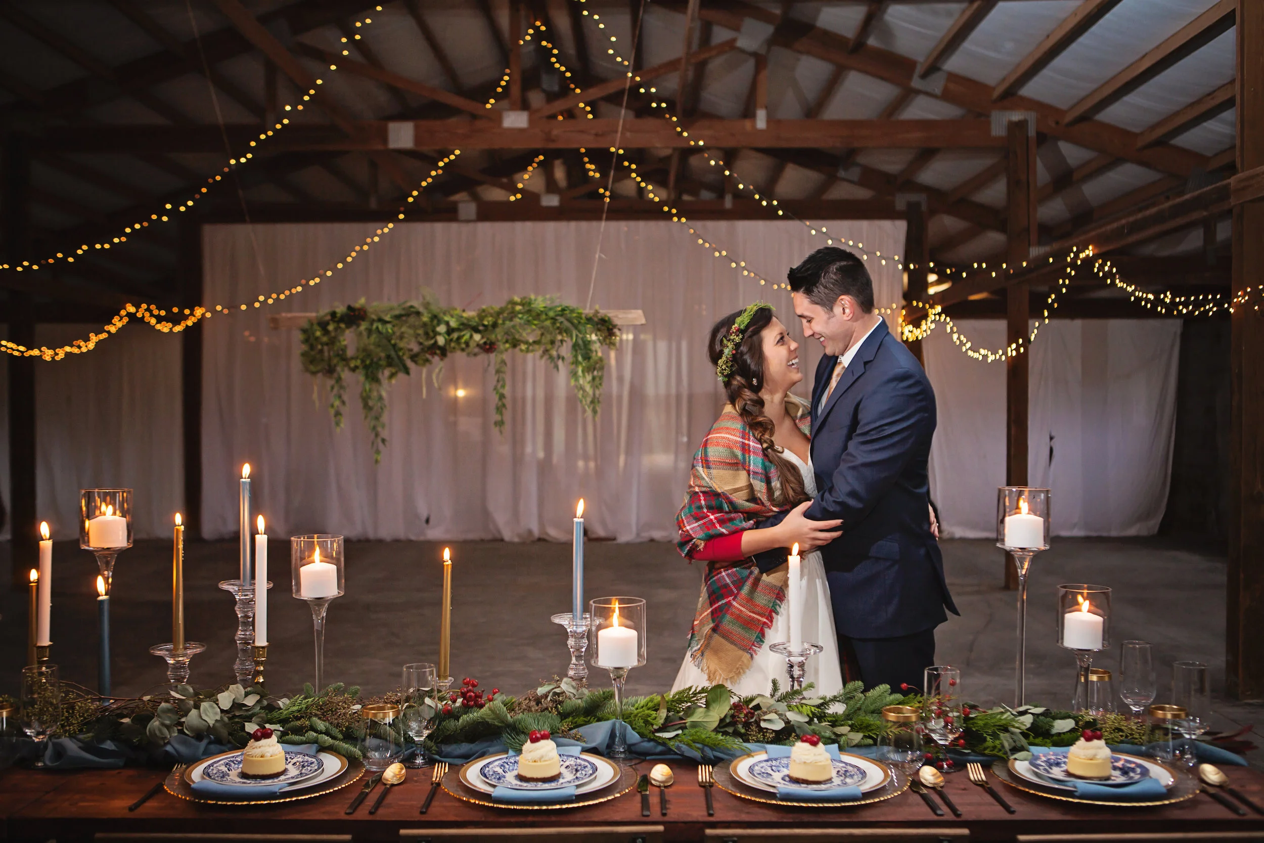 A Cozy Winter Farm Wedding - Megan White Photography - 13 Cedar Events