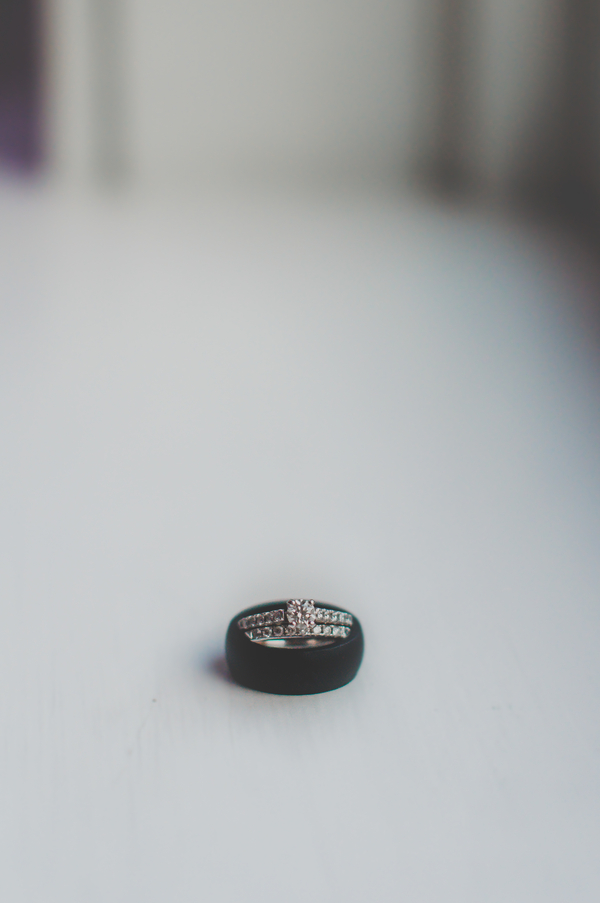 Wedding Ring Photography - A Forest Wedding Ceremony - Melissa Cervantes Photography