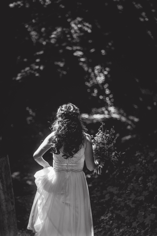 A Forest Wedding Ceremony - Melissa Cervantes Photography