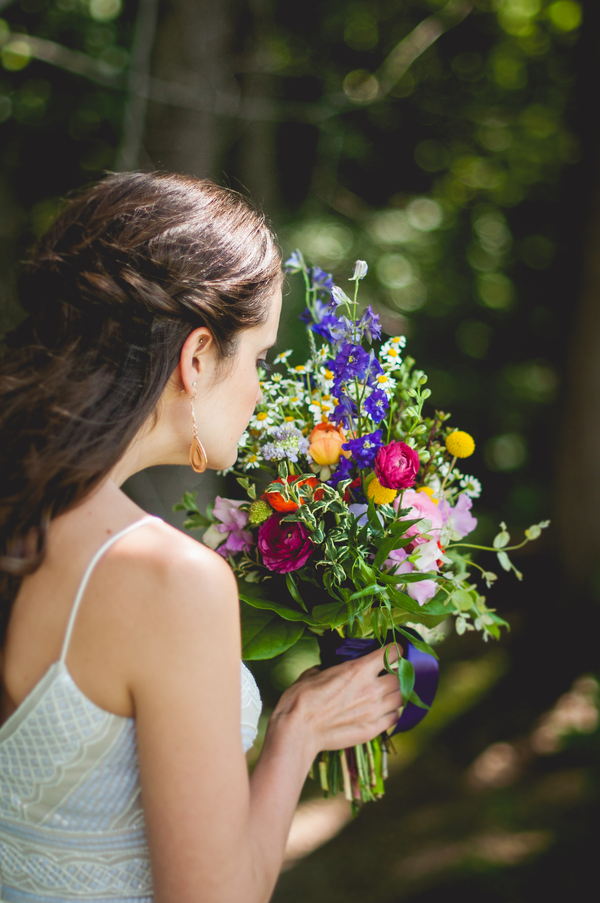 A Forest Wedding Ceremony - Melissa Cervantes Photography