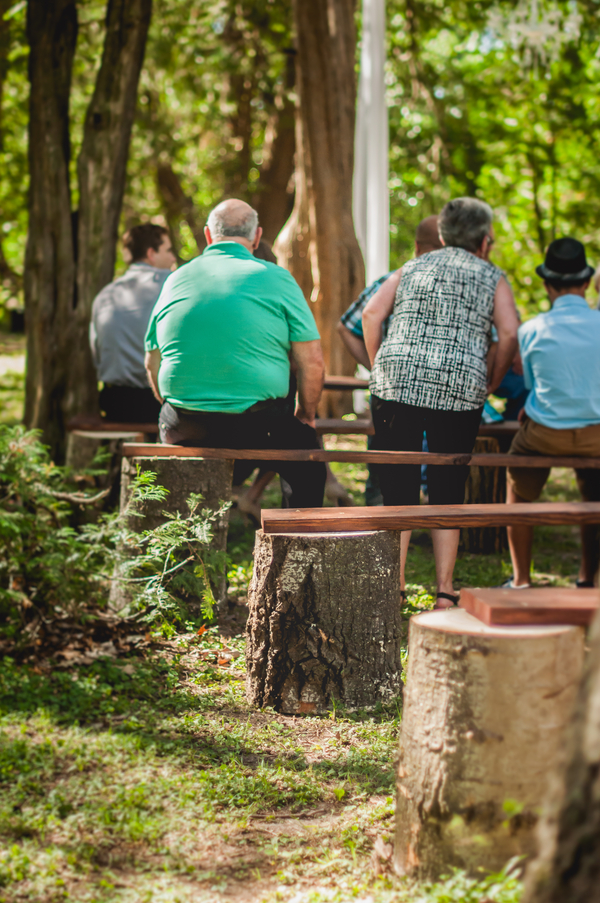 A Forest Wedding Ceremony - Melissa Cervantes Photography